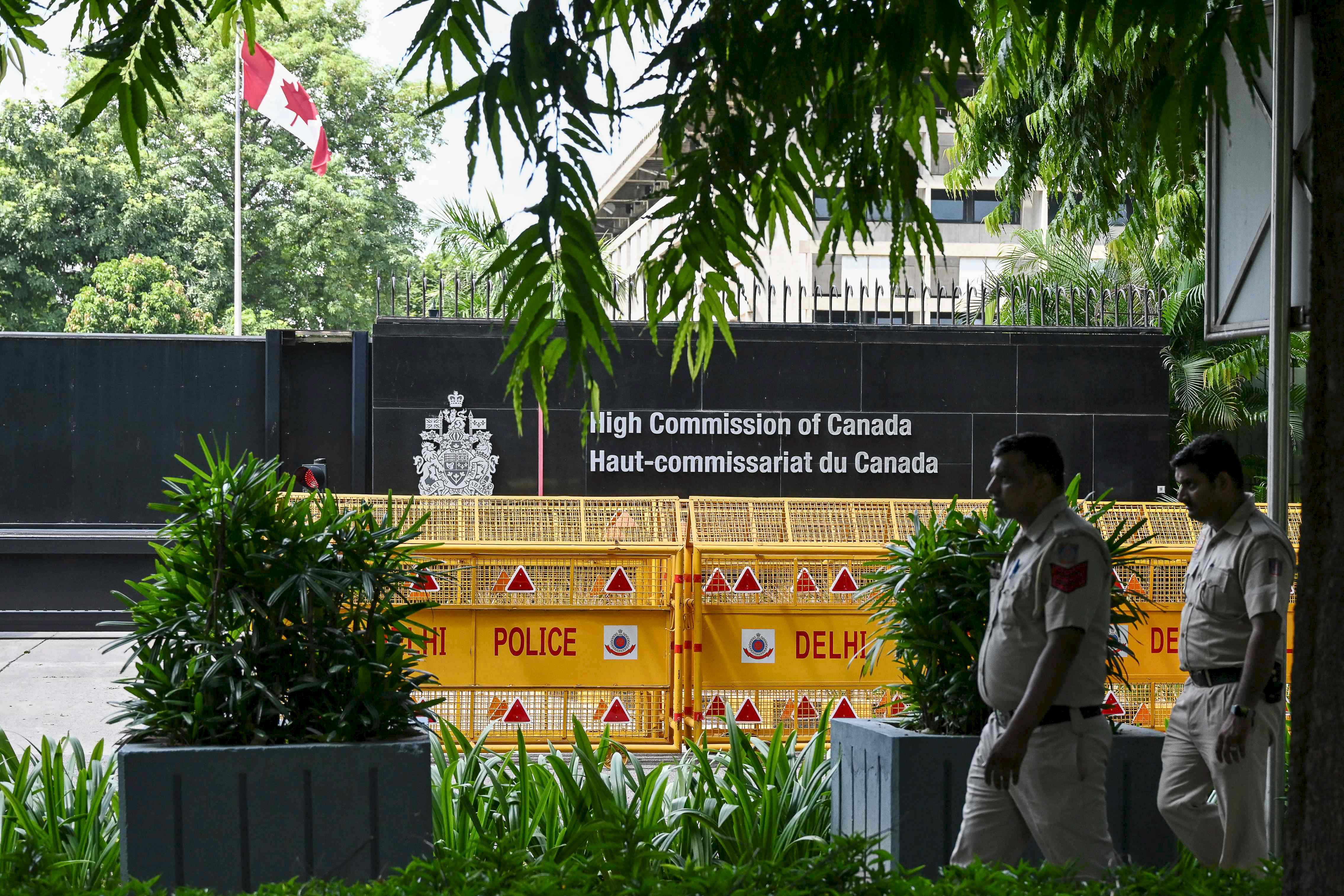 Le haut-commissariat du Canada à New Delhi, en Inde, mardi