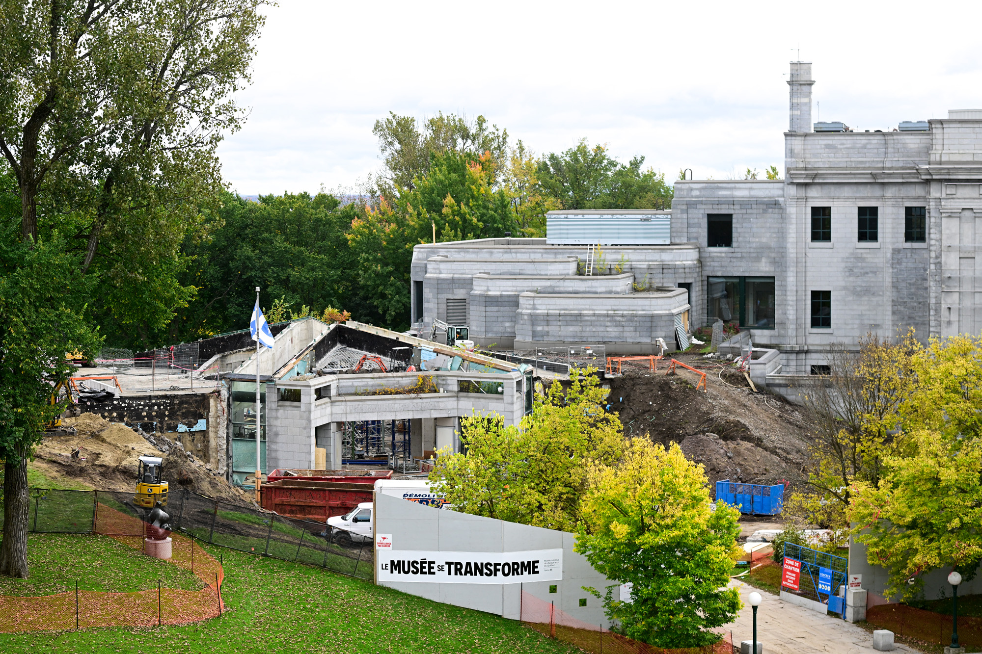 Le MNBAQ dit adieu à son pavillon central