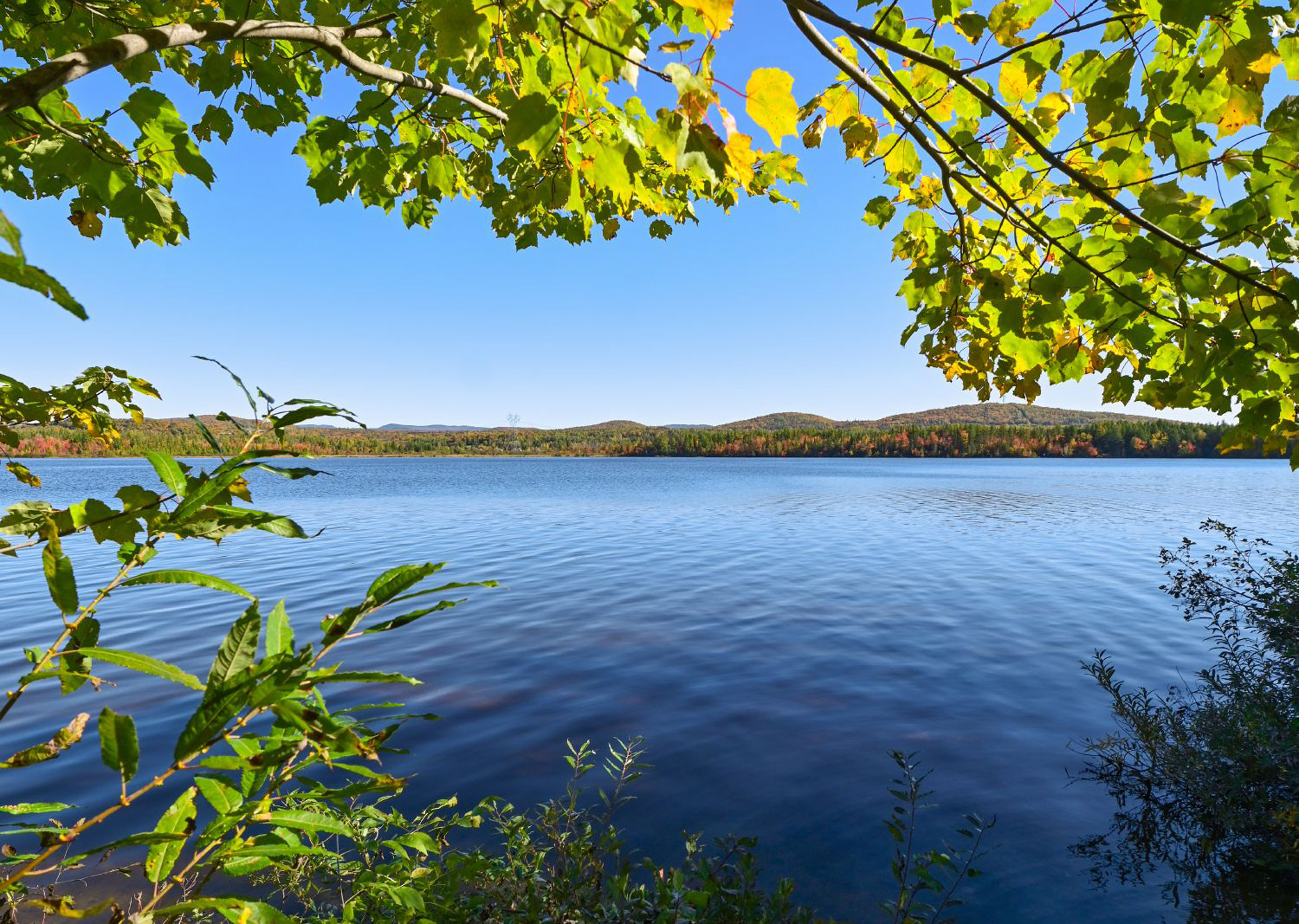 Le lac Saint-Charles est le plus grand réservoir d’eau potable de l’agglomération. Il alimente plus de 300 000 citoyens de Québec.