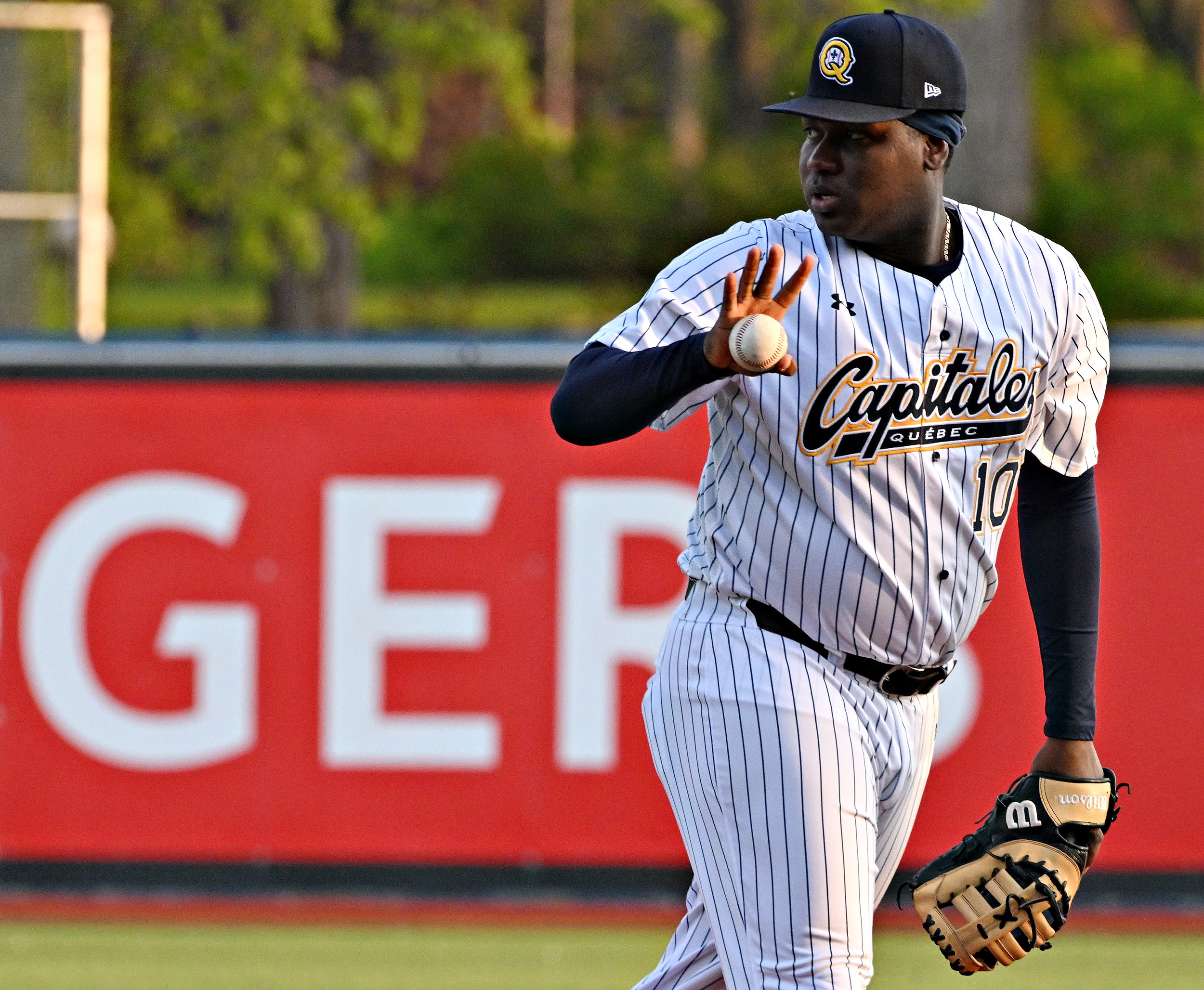 Baseball: Juremi, le frère d'un vétéran de la MLB qui est venu chez les  Capitales pour gagner, et rien d'autre