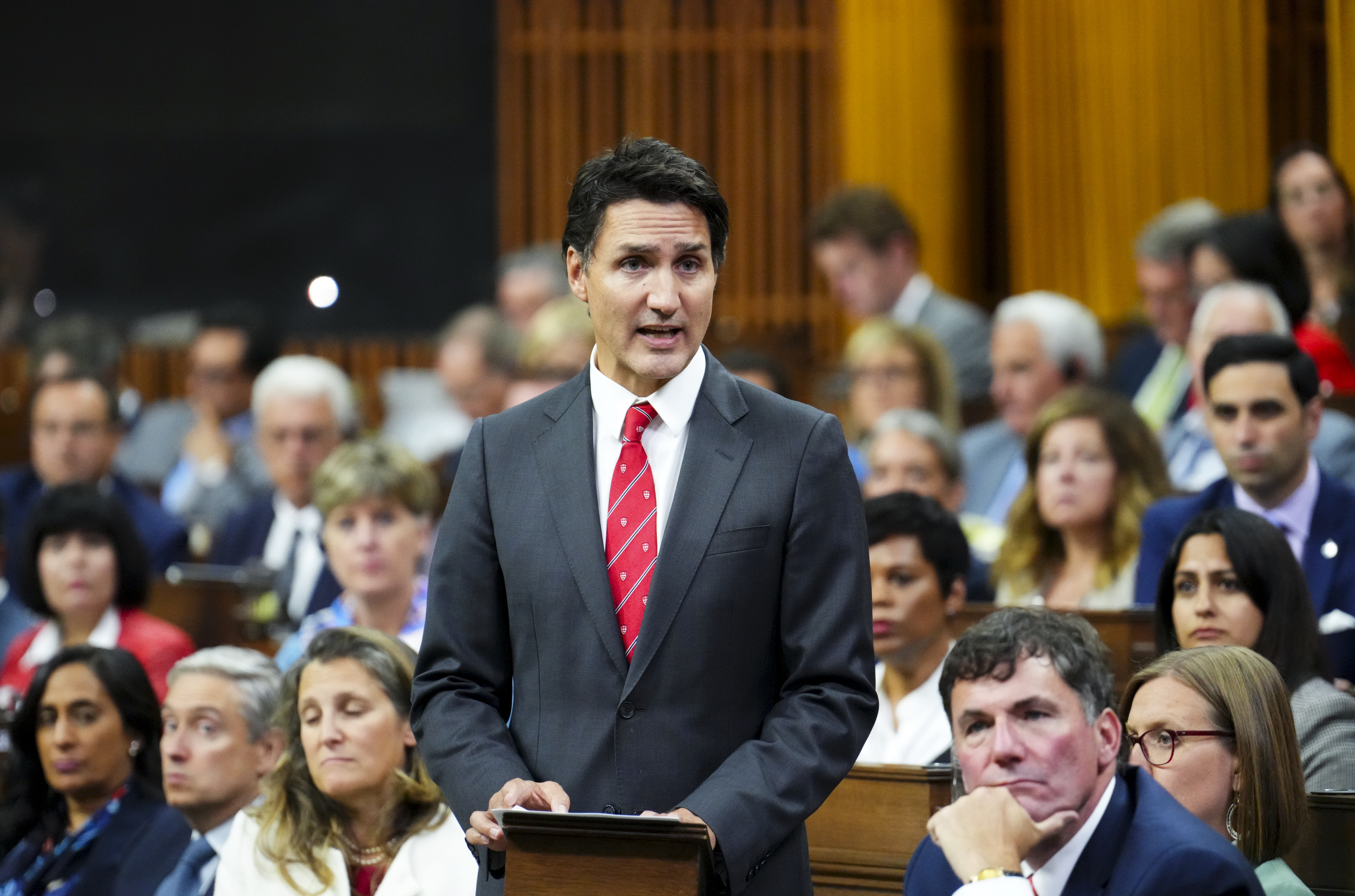Dans un sombre discours à la Chambre des communes lundi après-midi, le Premier ministre Justin Trudeau a déclaré crédibles les allégations d'assassinat envers Hardeep Singh Nijjar.