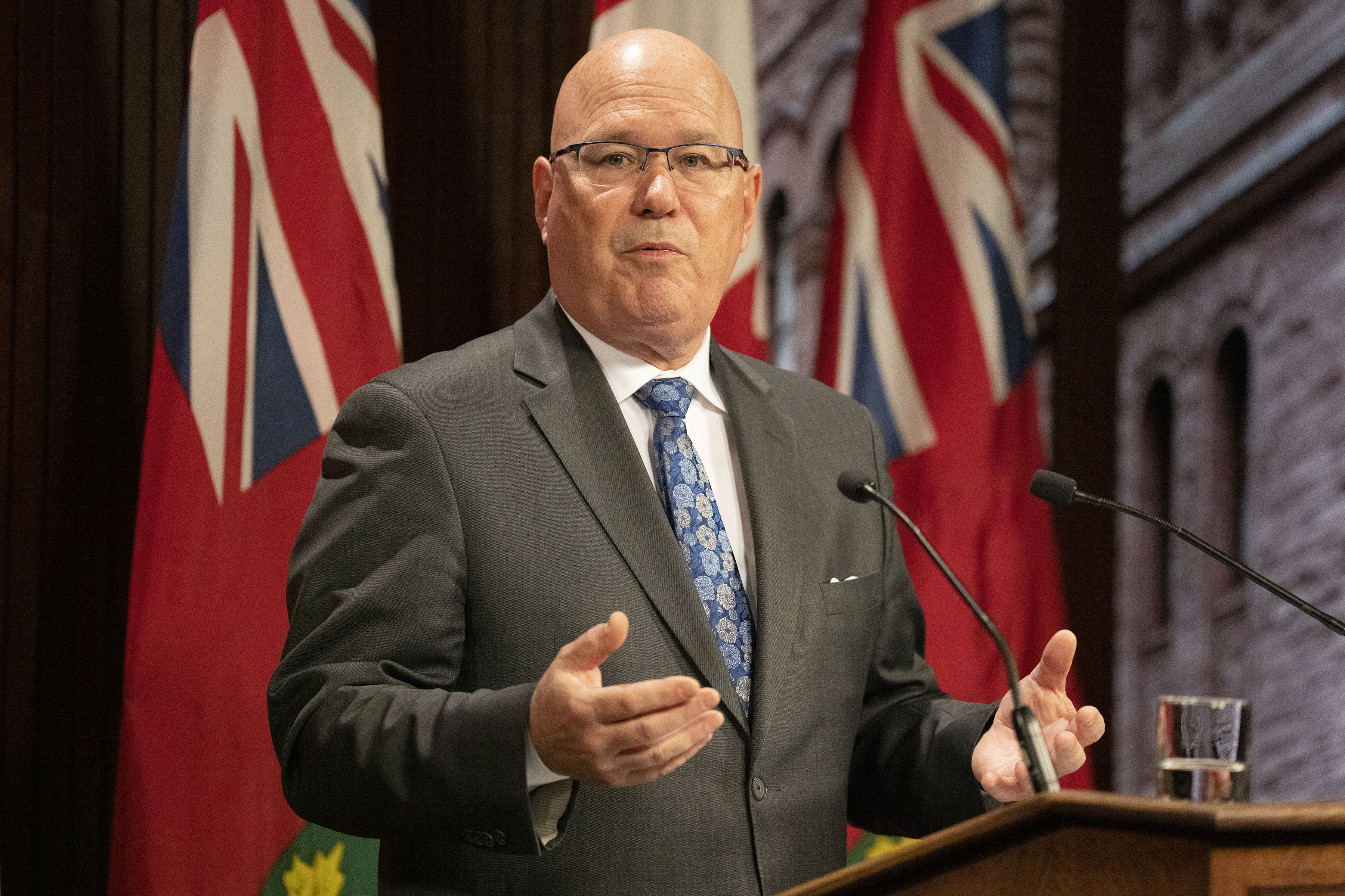 Steve Clark, ministre des Affaires municipales et du Logement de l'Ontario.