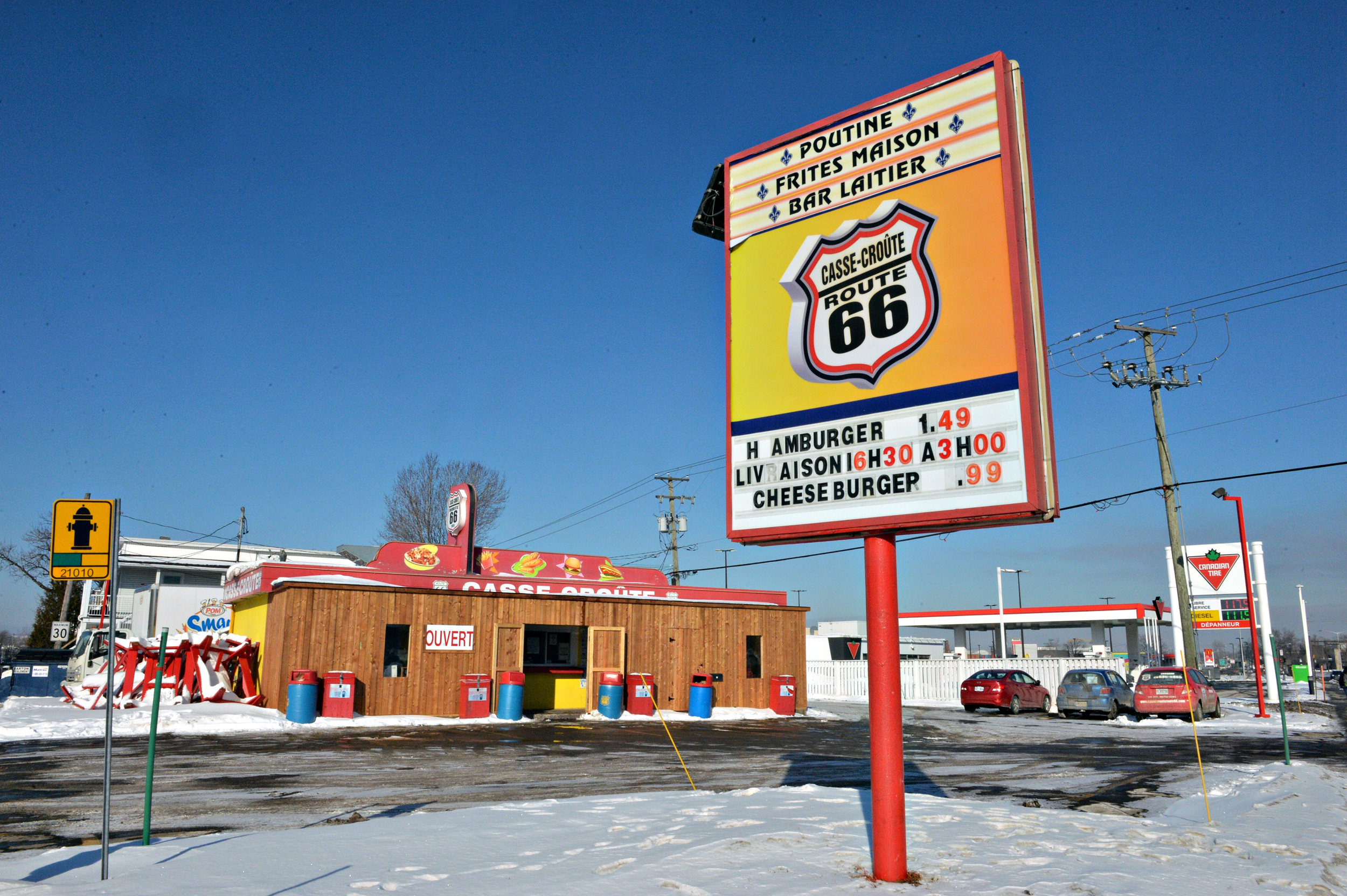 Le casse-croûte Chez Gaston remplacera le resto Route 66