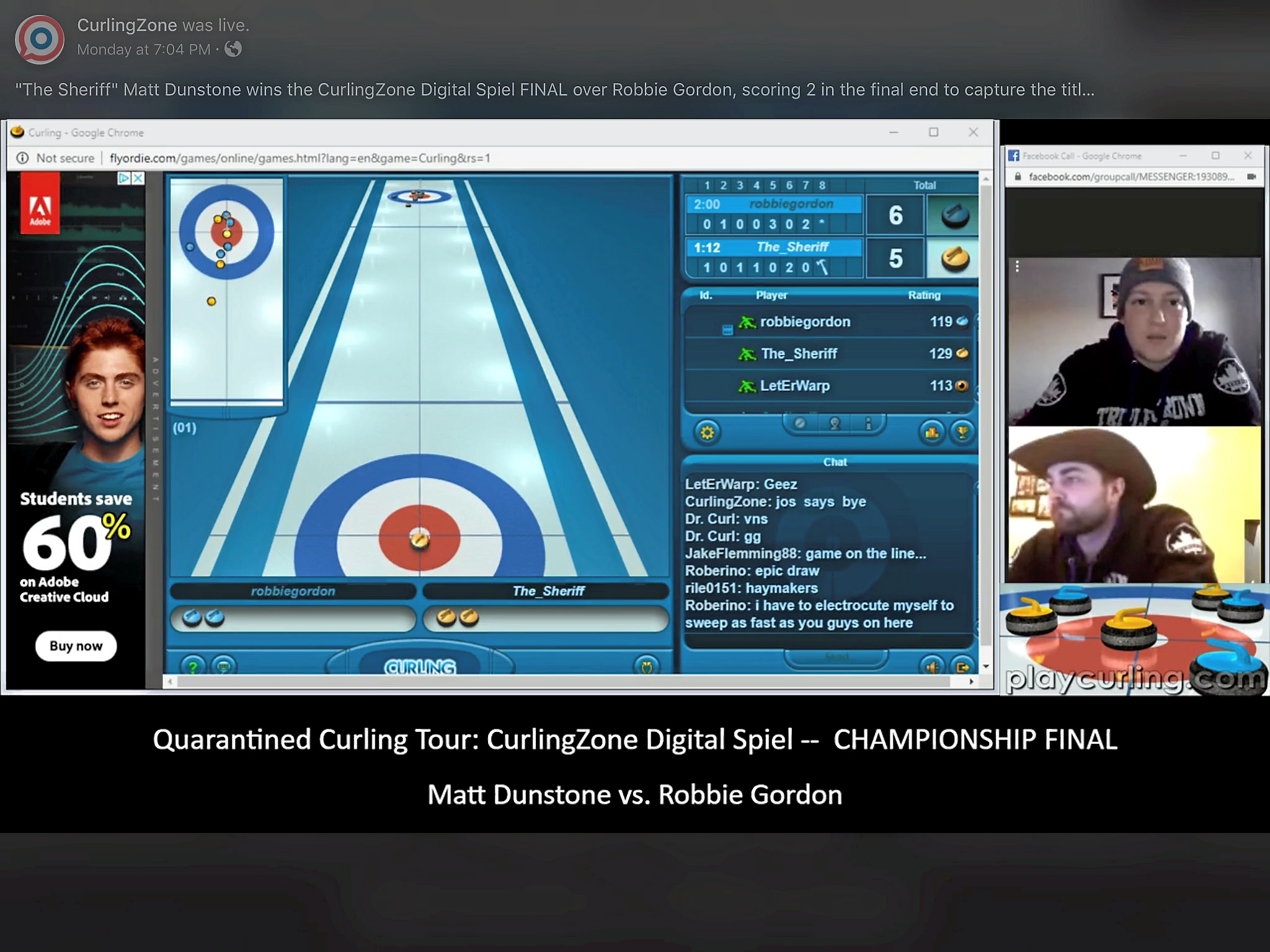 COVID-19 oblige, le curling passe au virtuel