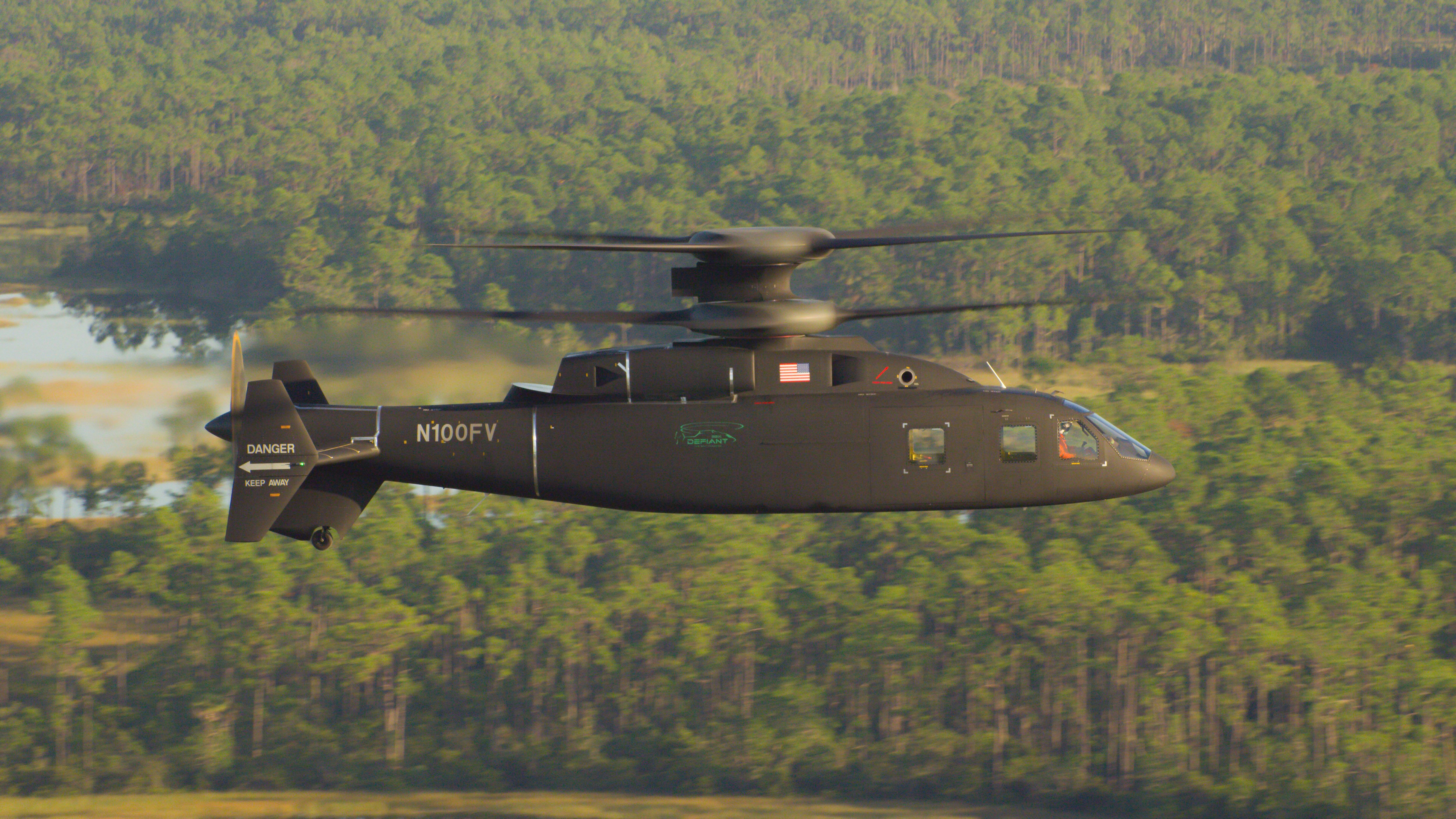 390 километров в час. Сикорский SB-1 Defiant. SB-1 Defiant вертолет. Sikorsky–Boeing SB-1. Boeing SB-1 «Defiant».