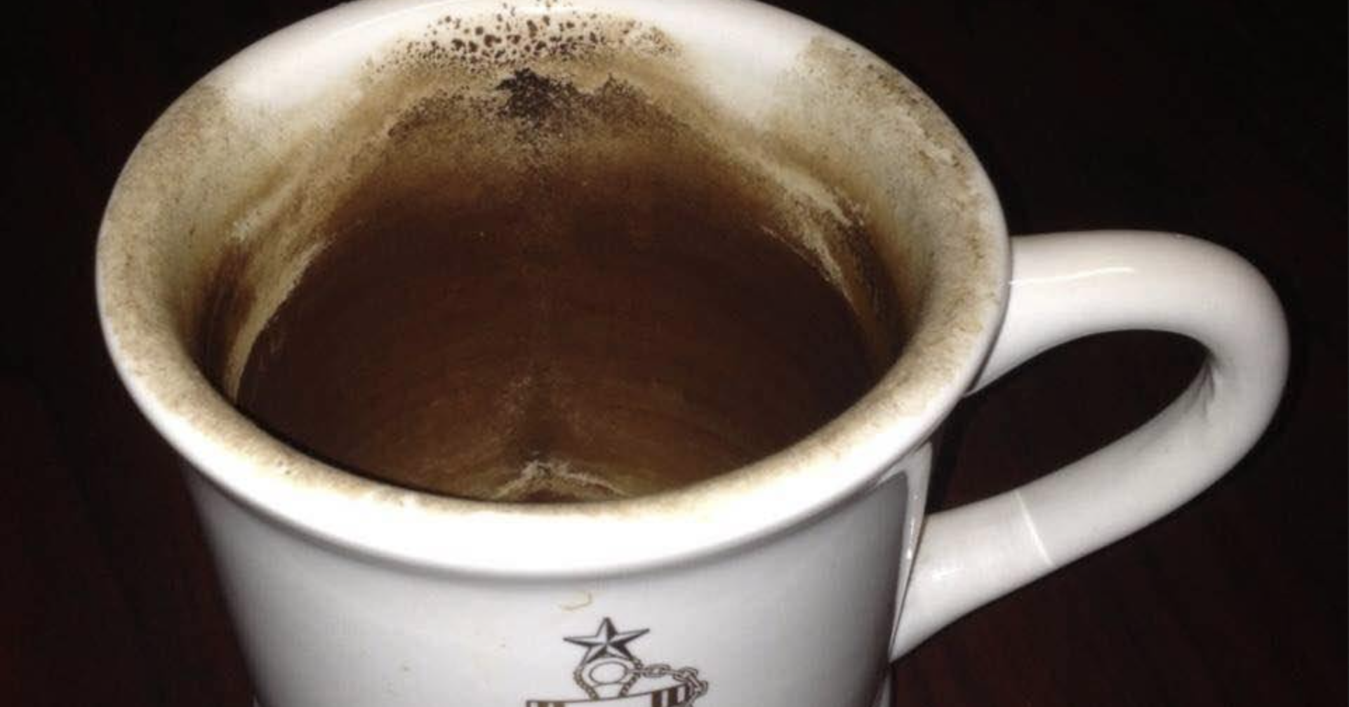 Why Sailors Love A Filthy Unwashed Coffee Mug