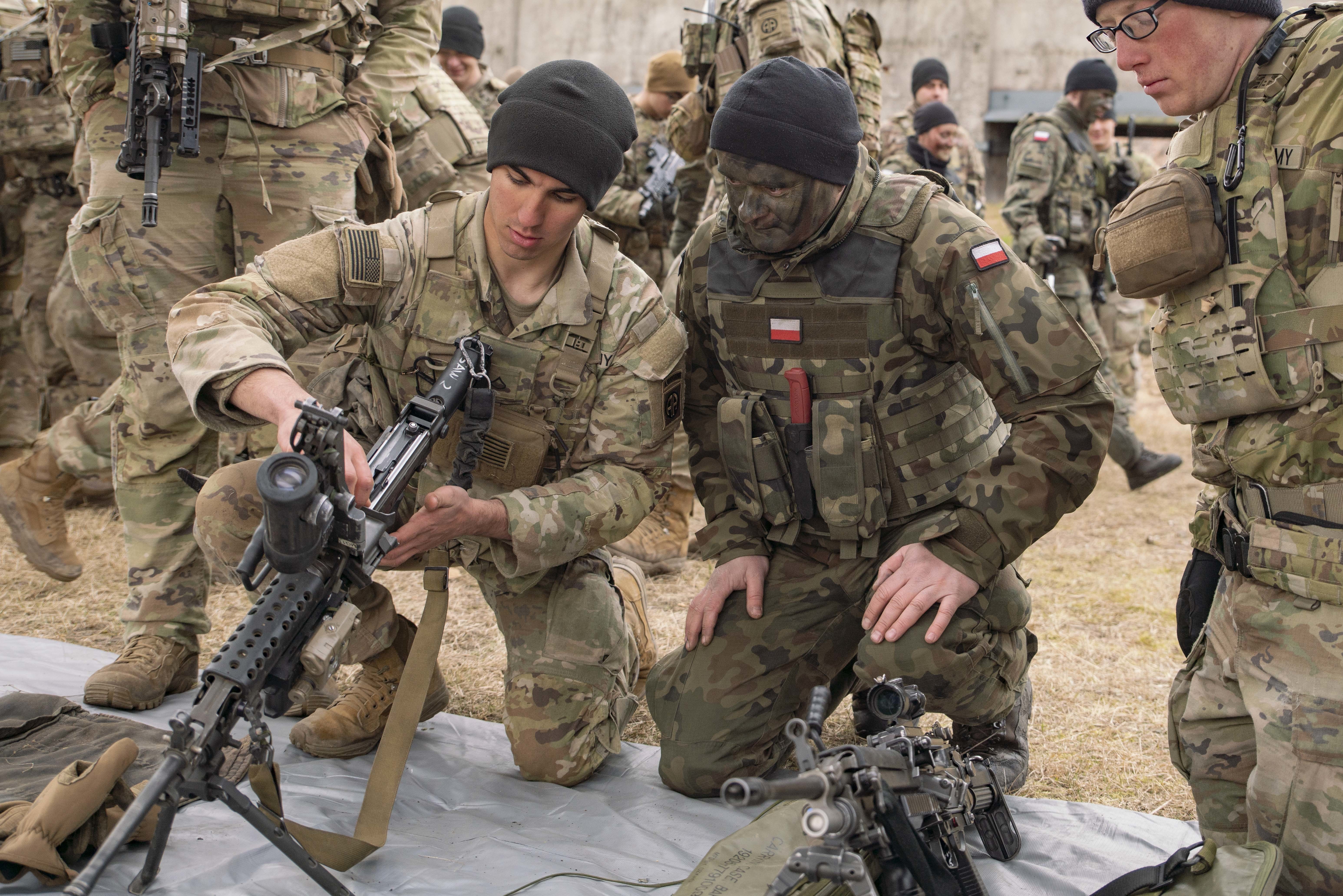 More U.S. troops deploying to Europe, Guard leaving Ukraine