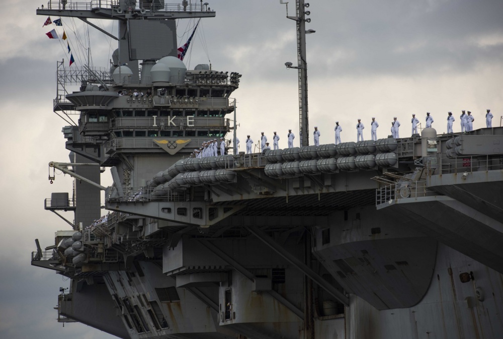 Uss Eisenhower Deployment Schedule 2022 Carrier Ike Back In Norfolk Following More Than 200 Consecutive Days At Sea