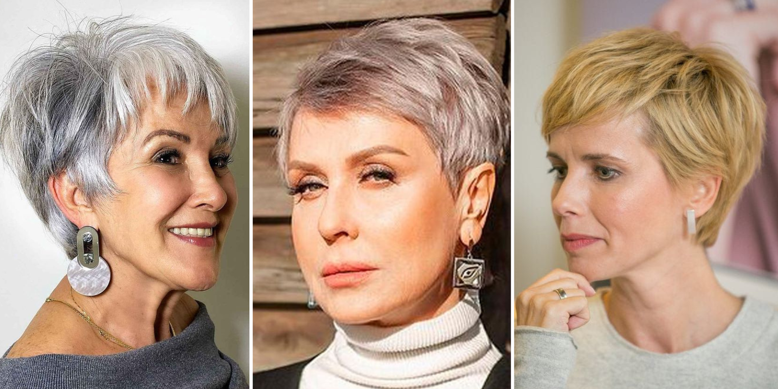 Corte de cabelo Pixie para mulheres de 50 a 60 anos: 5 estilos para experimentar em 2023 – Nova Mulher
