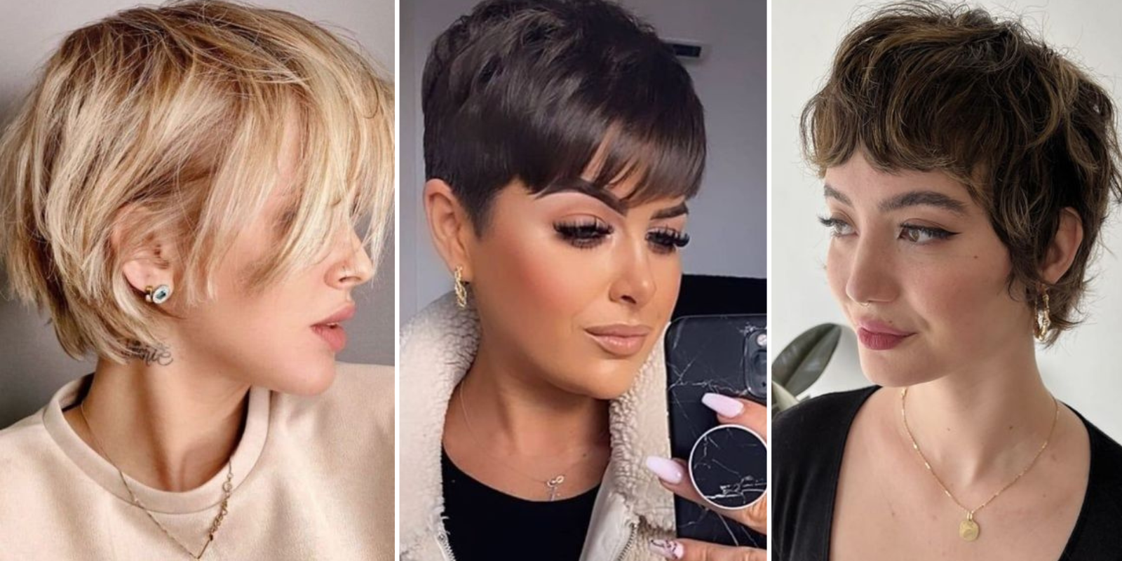 Cortes de pelo bixie para mujeres cachetonas: 5 opciones para lucir  estilizada y elegante – Nueva Mujer