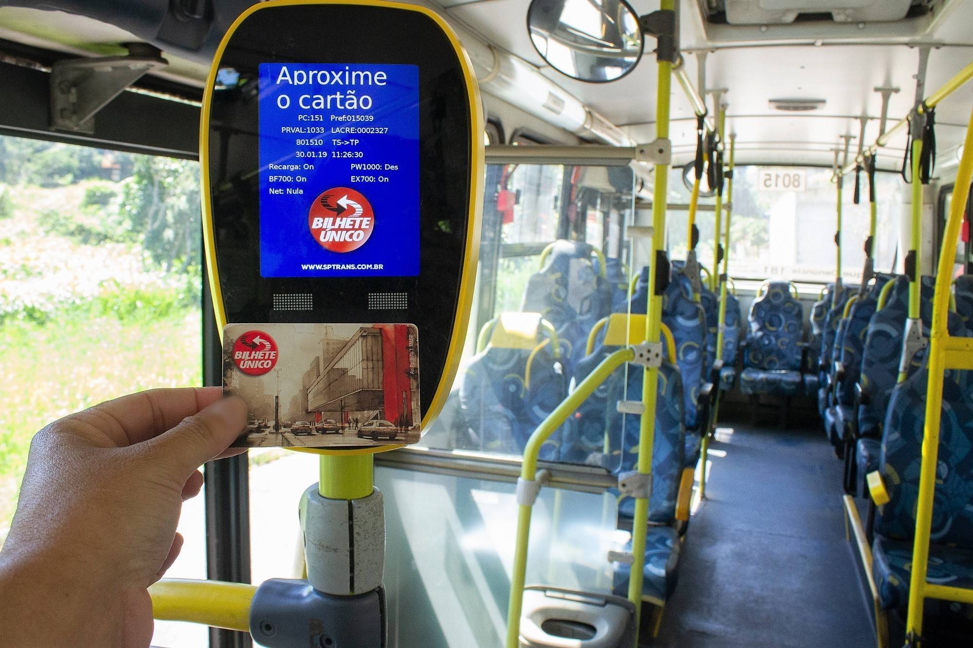 Como recarregar o Bilhete Único com cartão de crédito em SP. 