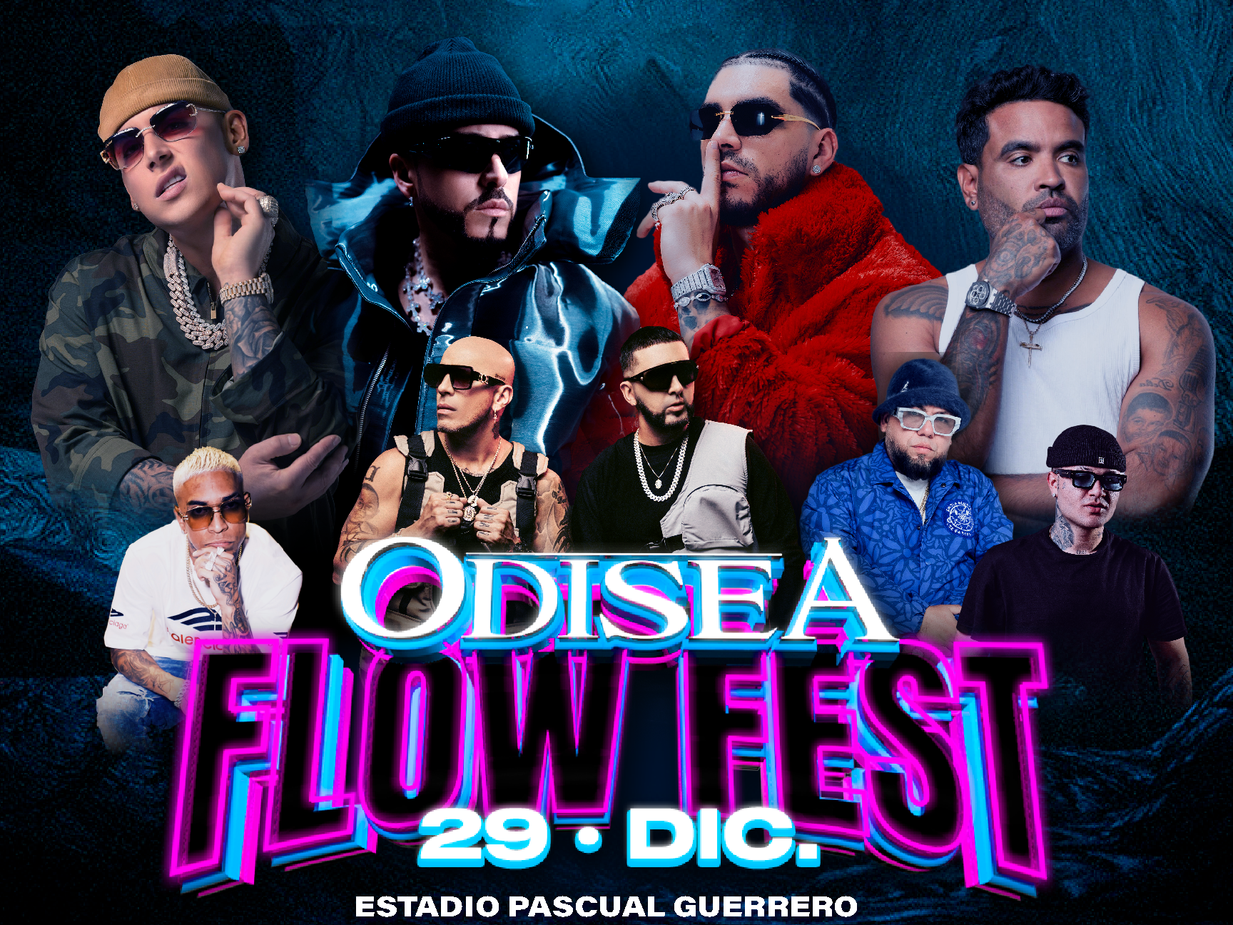 Cali será la capital del flow este 29 de diciembre con el espectacular “Odisea  Flow Fest” – Publimetro Colombia