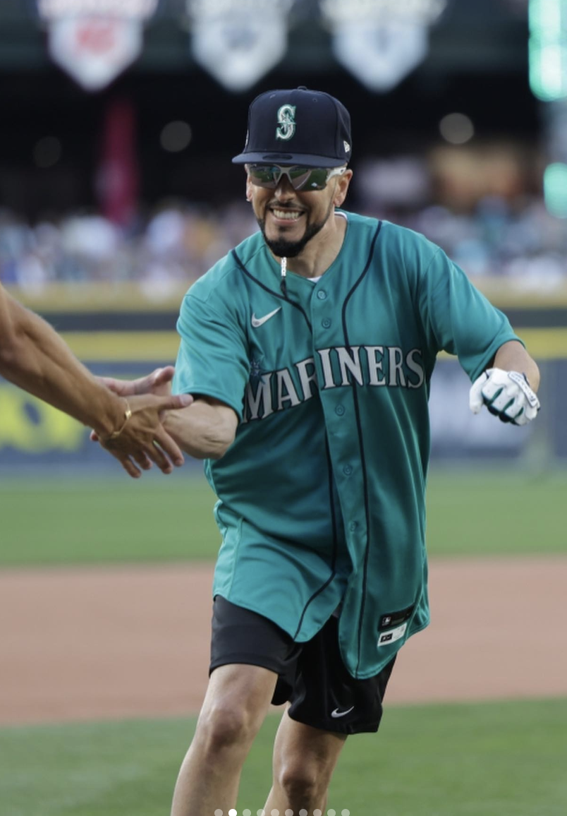 Bad Bunny was the star of the show at the @MLB All-Star Celeb Game