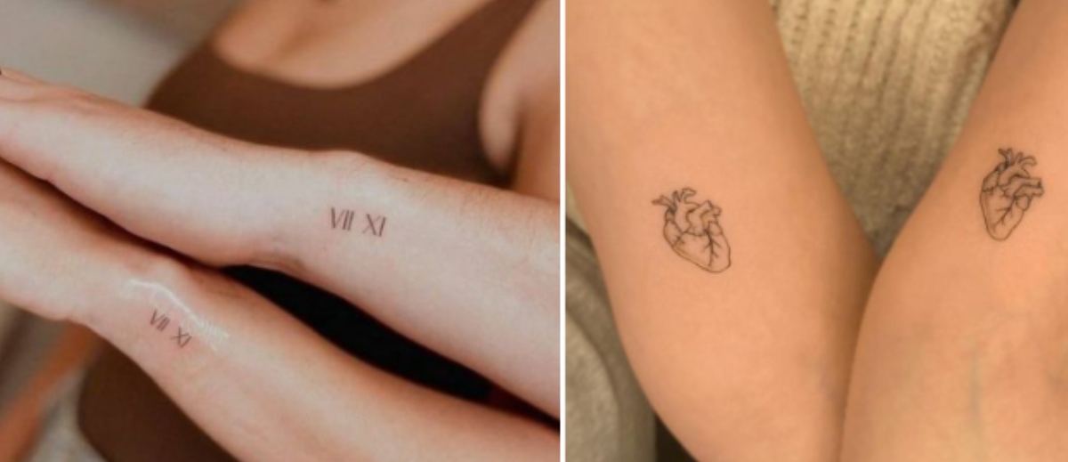 50 ideias de tatuagem de casal combinando para experimentar em 2023