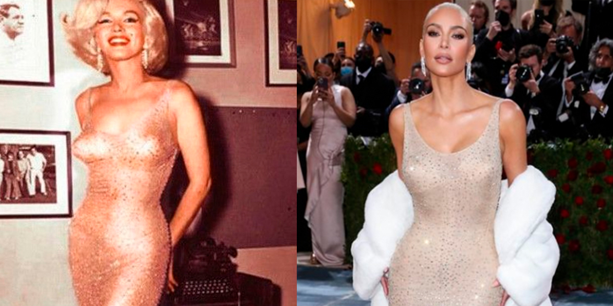 Diseñador del vestido de Marilyn Monroe estalla contra Kim Kardashian