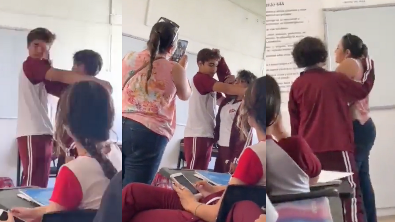 Video: Alumna golpea a compañero y a maestra en Nayarit – Publimetro México