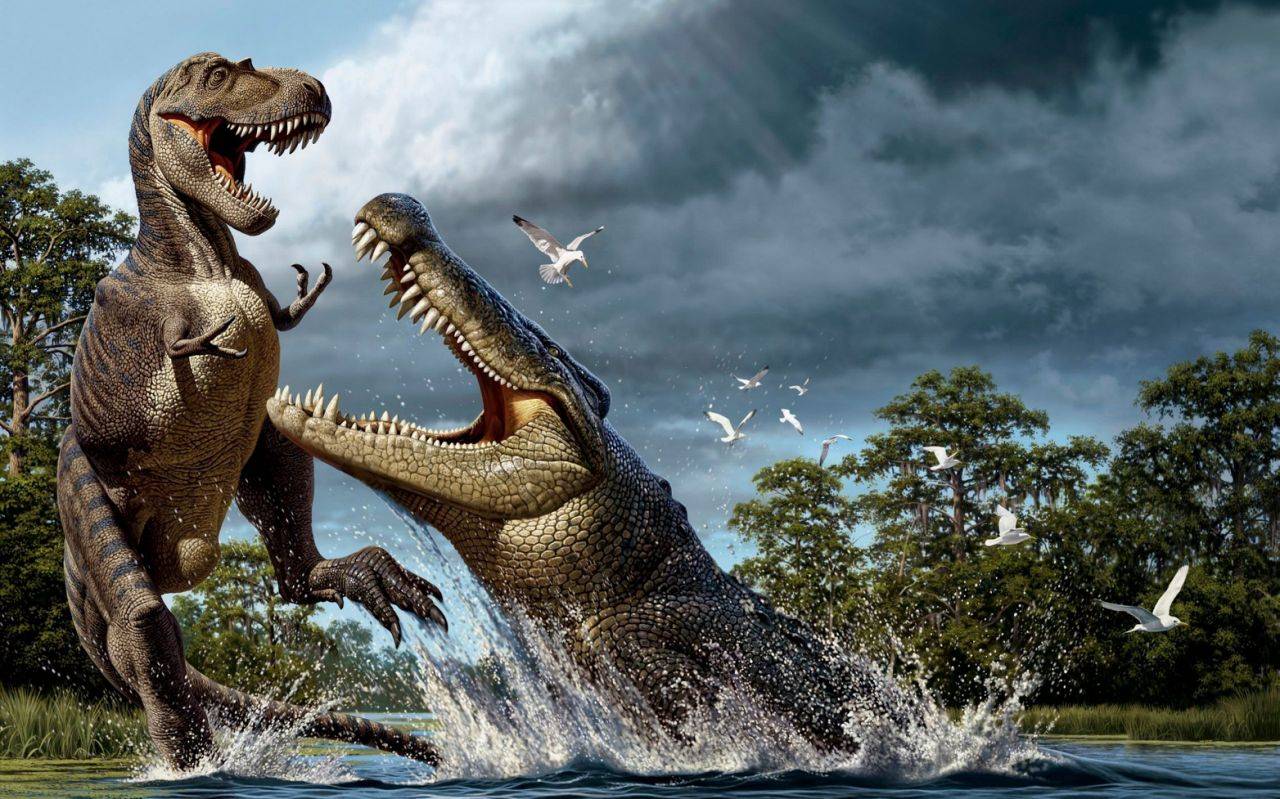 Ciencia: los cocodrilos de hace 82 millones de años podían comer  dinosaurios sin problemas