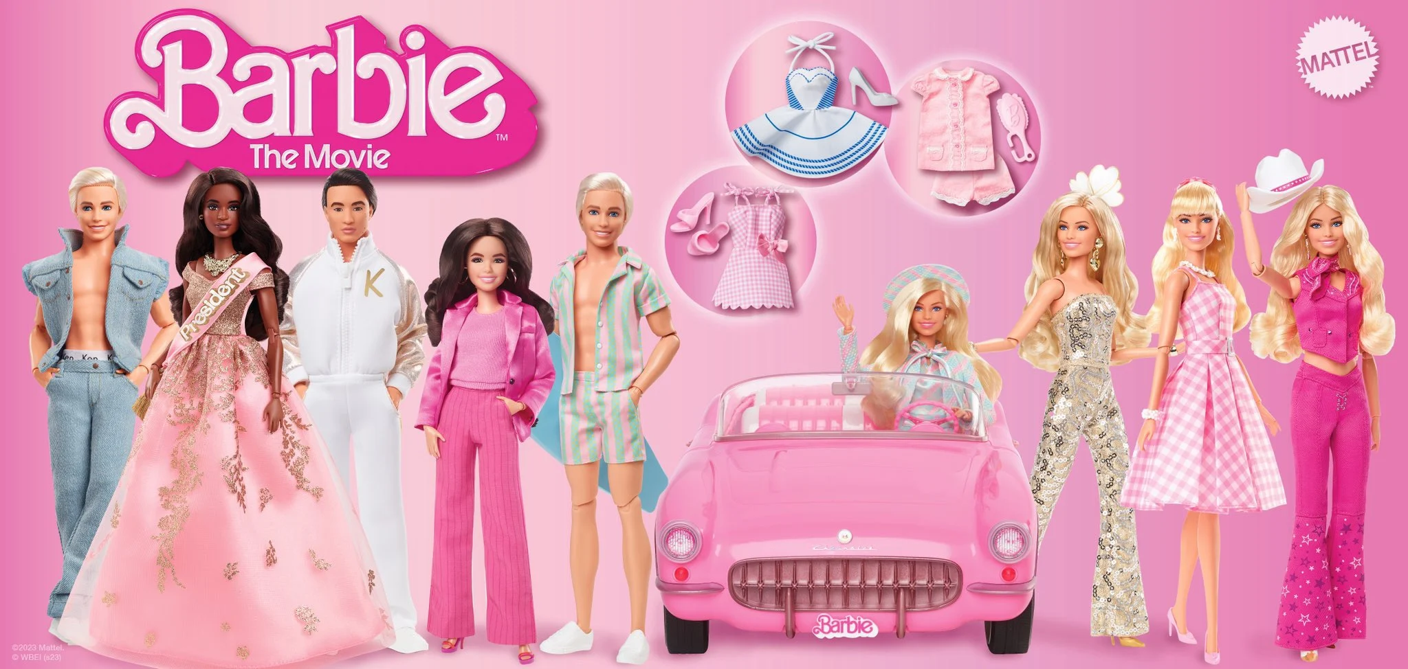 Roupa para boneca Barbie inspirada no filme Barbie the movie