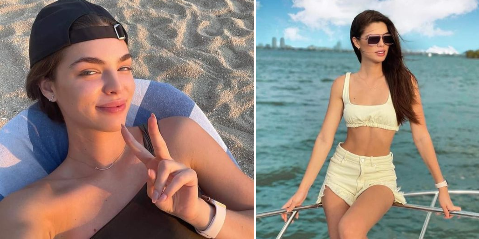 Nadia Ferreira y las veces en las que ense que usar bikini no es