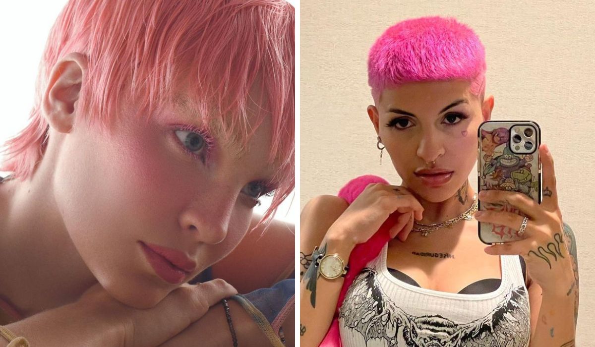 A quién le queda mejor? Así lucen Belinda y Cazzu con el cabello rosa –  Metro World News