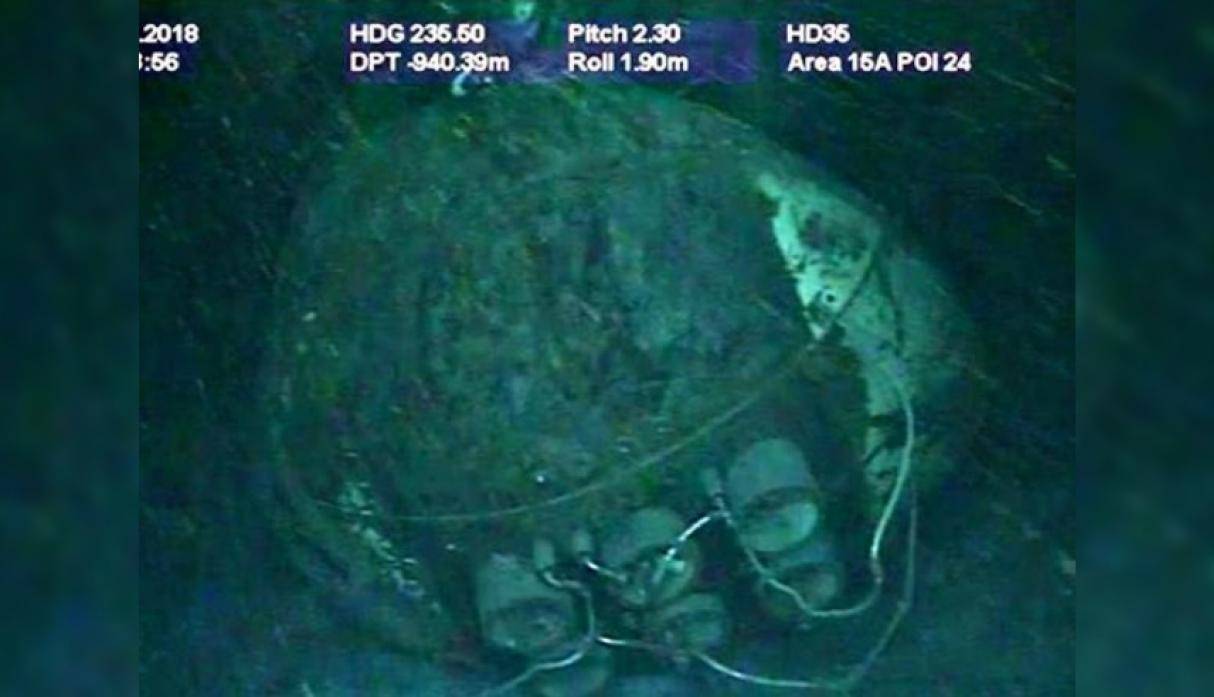 scaring Træ Hurtigt Sacarlo sería extremadamente difícil: difunden las primeras fotos del  submarino ARA San Juan