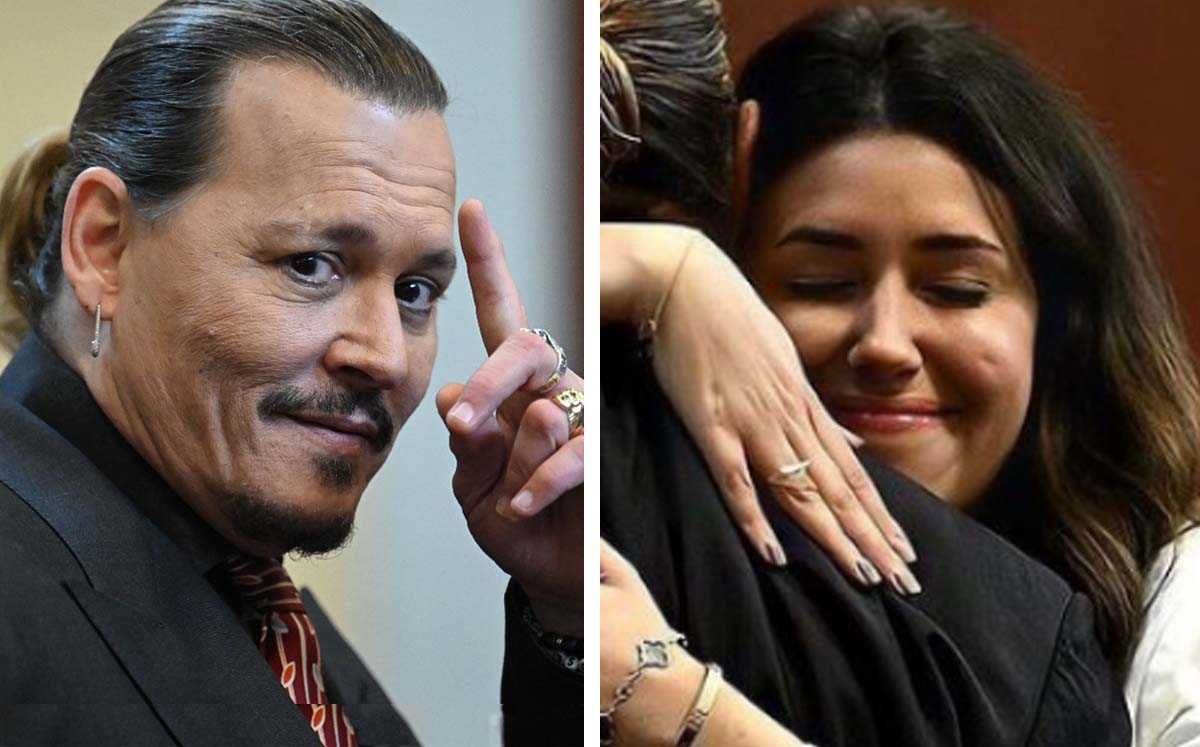 Cantora faz tatuagem da advogada de Johnny Depp, Camille Vasquez