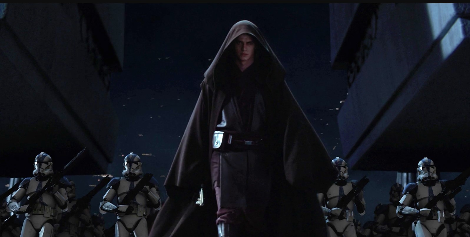 Anakin Skywalker beim Angriff auf den Jedi-Tempel