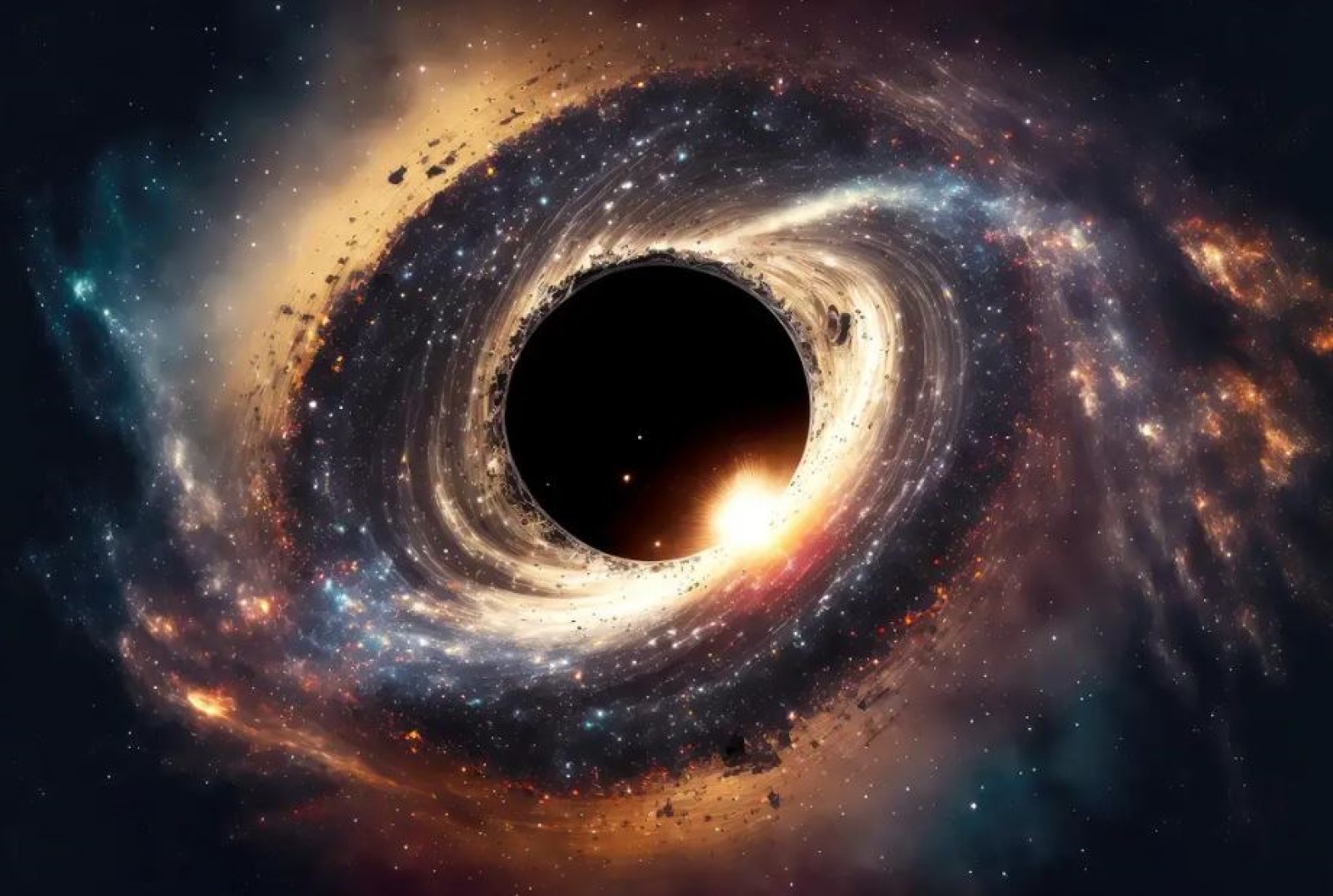 Así se ve el interior de un agujero negro: basados en las teorías, científicos realizaron esta impresionante animación – FayerWayer