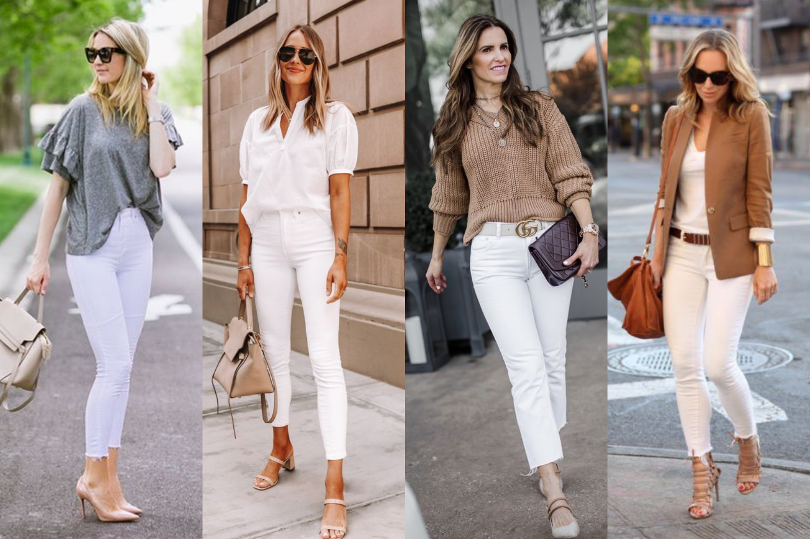 Jeans blancos a los 40: Claves para lucir elegante