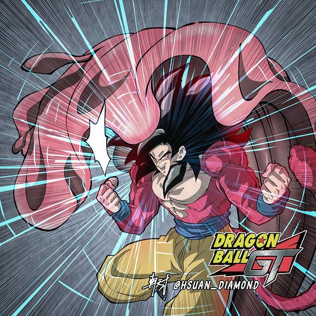 Goku Super Sayajin 3 vs Majinbuu Parte 2 #majinbuu #dragonballgt