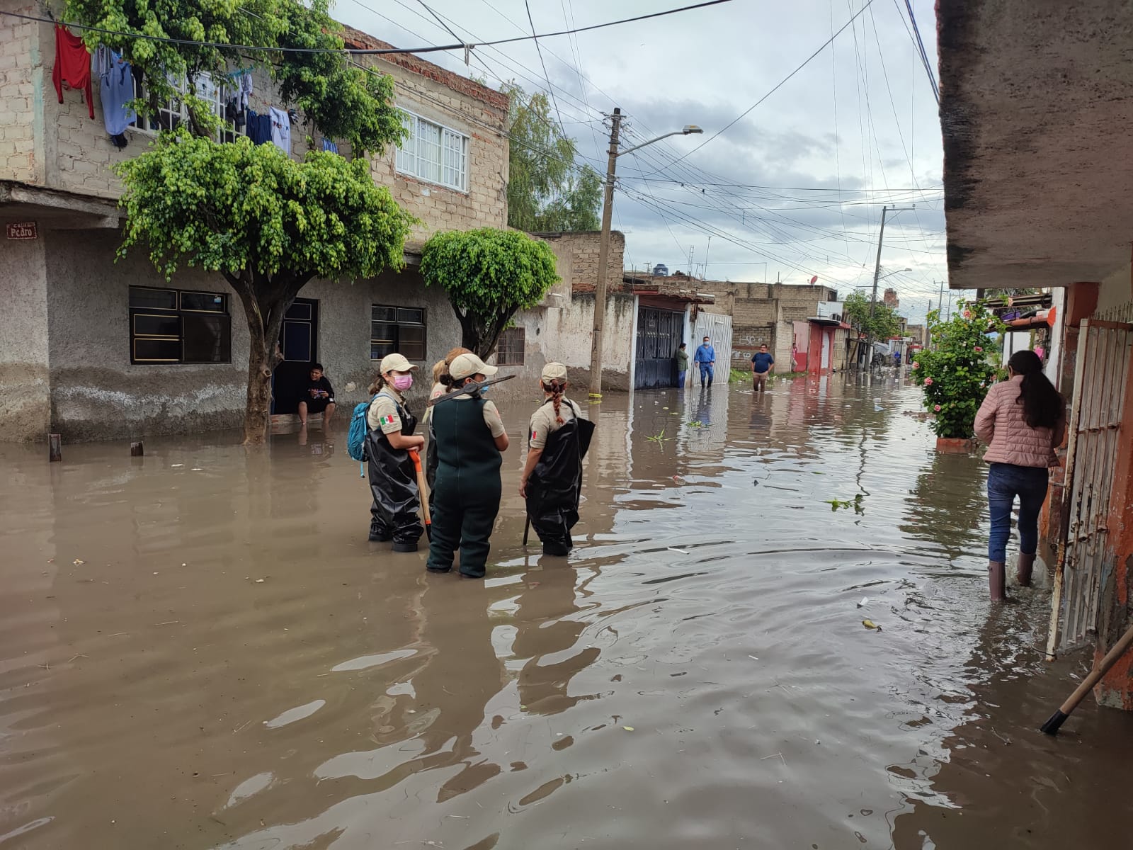 Se inundan de nuevo 400 casas en dos colonias de Tlaquepaque