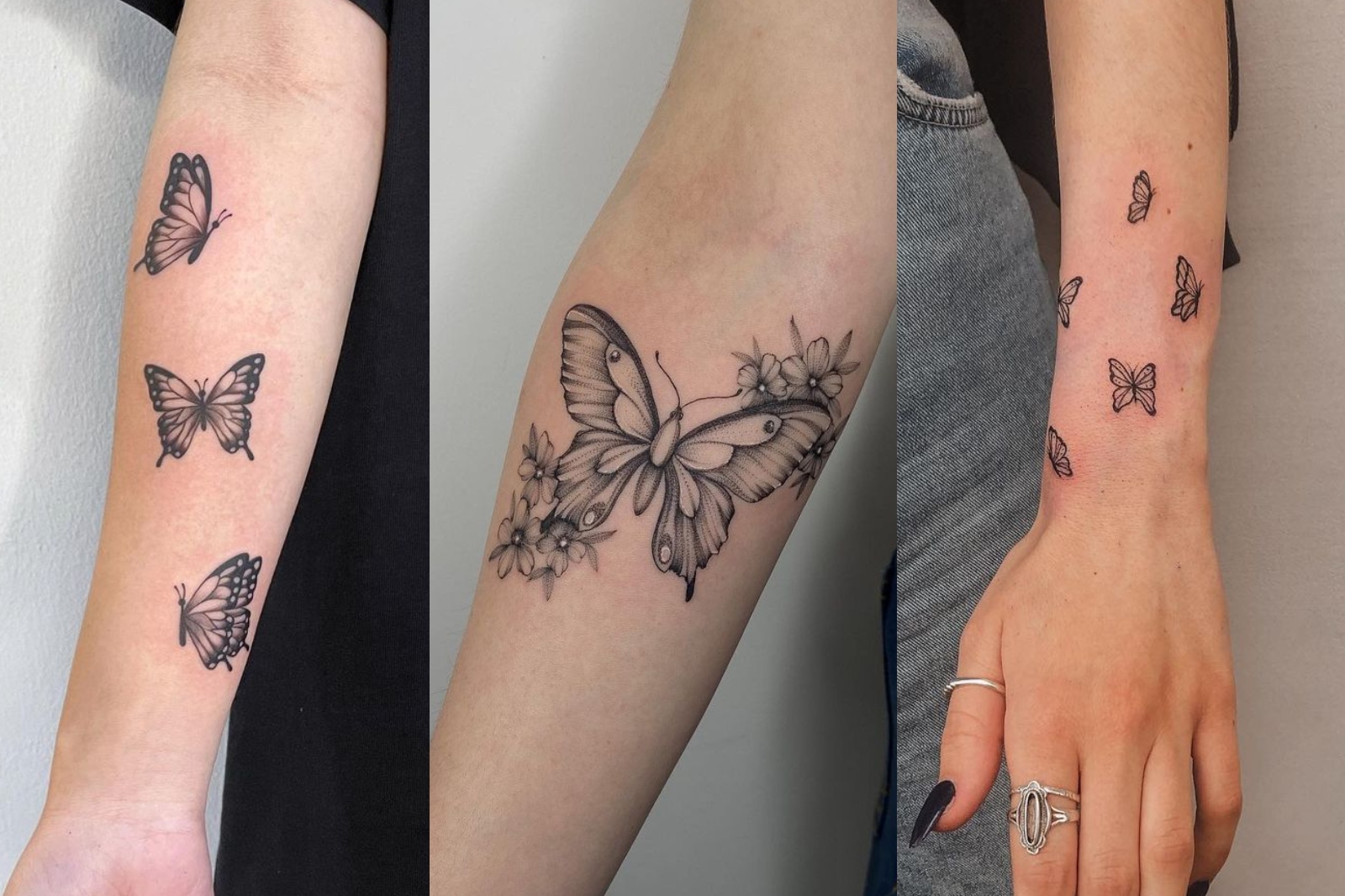 inestable Gemidos Desmenuzar Tatuajes de mariposas para mujeres que vuelan libres de amores tóxicos