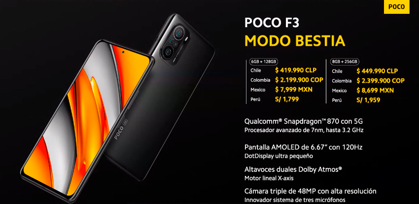 POCO F3 y POCO X3 Pro llegan a México: la mejor calidad-precio de Xiaomi  para las gamas media y alta, lanzamiento y precio oficial