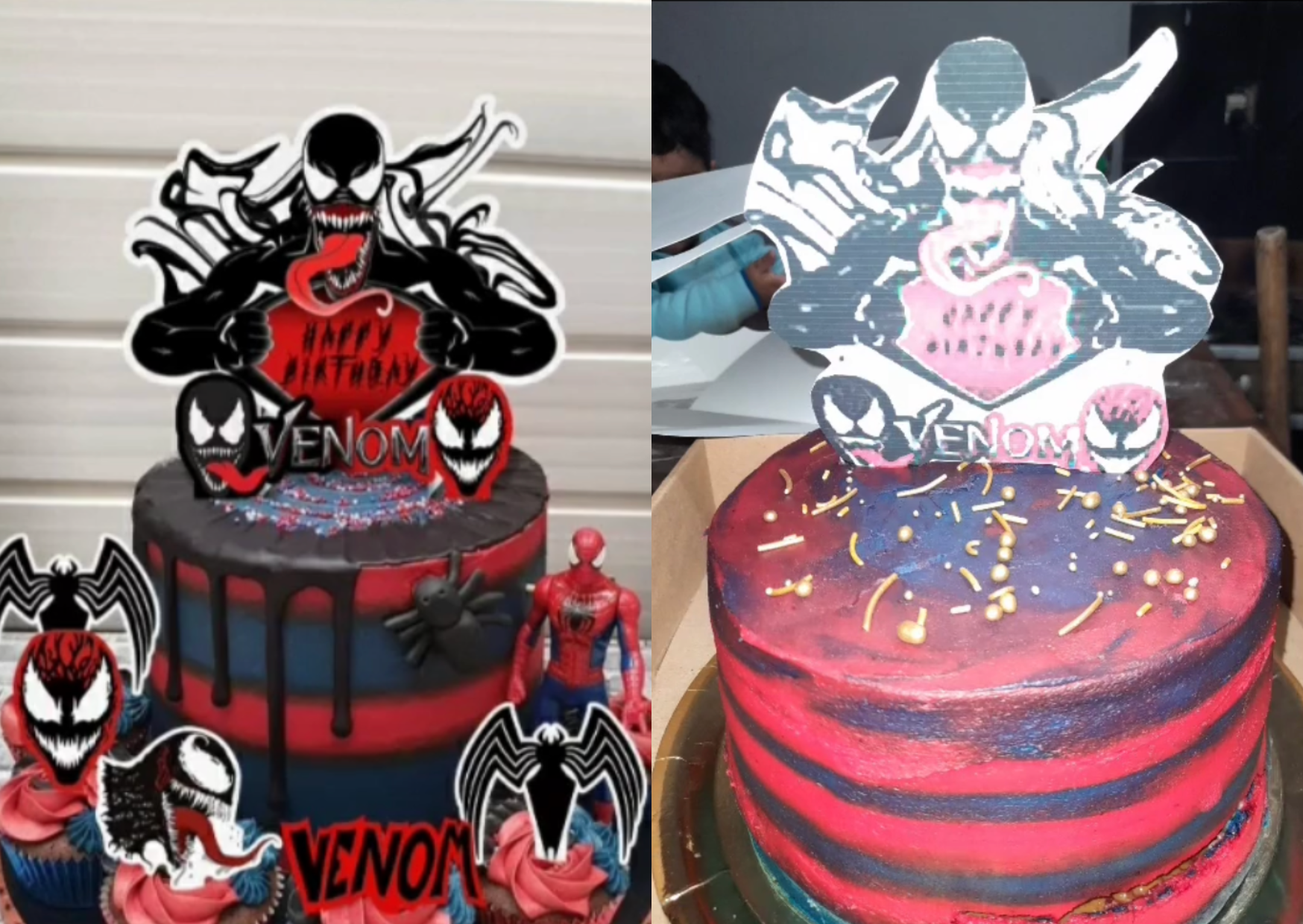 No se parece pero en nada”: Mujer pidió torta para su hijo con diseño de “ Venom” y le llegó mal hecha – Publimetro Chile