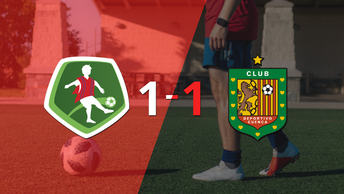 Mushuc Runa y Deportivo Cuenca se reparten los puntos y empatan 1-1
