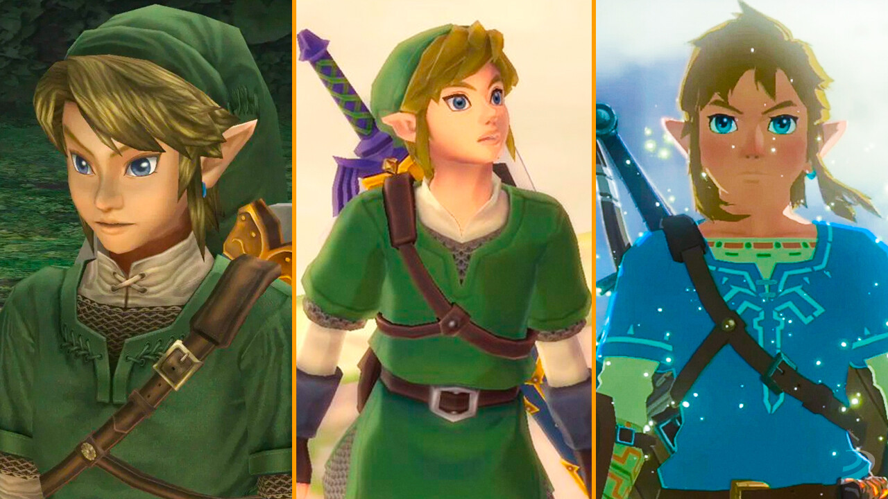 Link tem idades diferentes dependendo do jogo e da etapa da história, mas  originalmente tem só 10 anos, no The Legend of Zelda - Purebreak