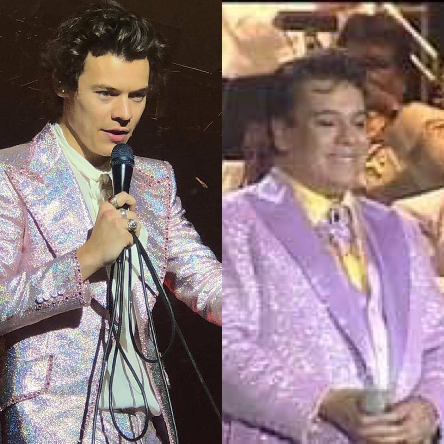 Las pruebas de que Harry Styles se robó los looks de Juan Gabriel – Metro  World News