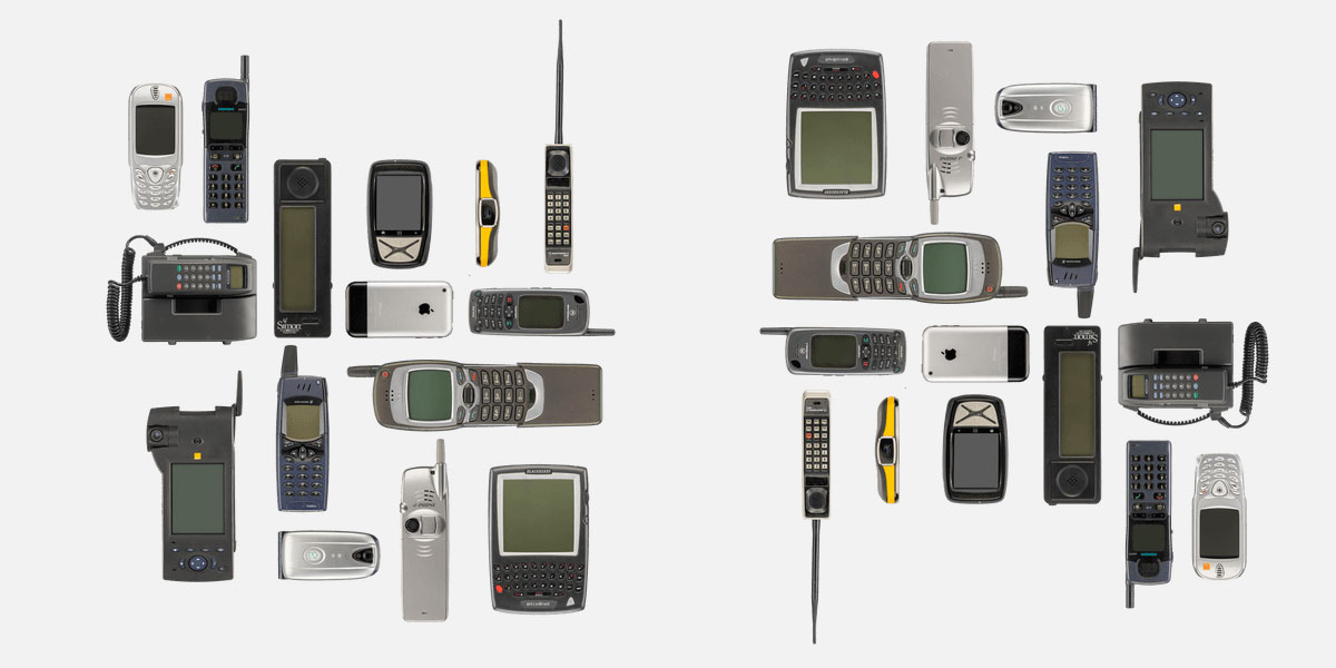 Evolución de los teléfonos móviles desde su invención