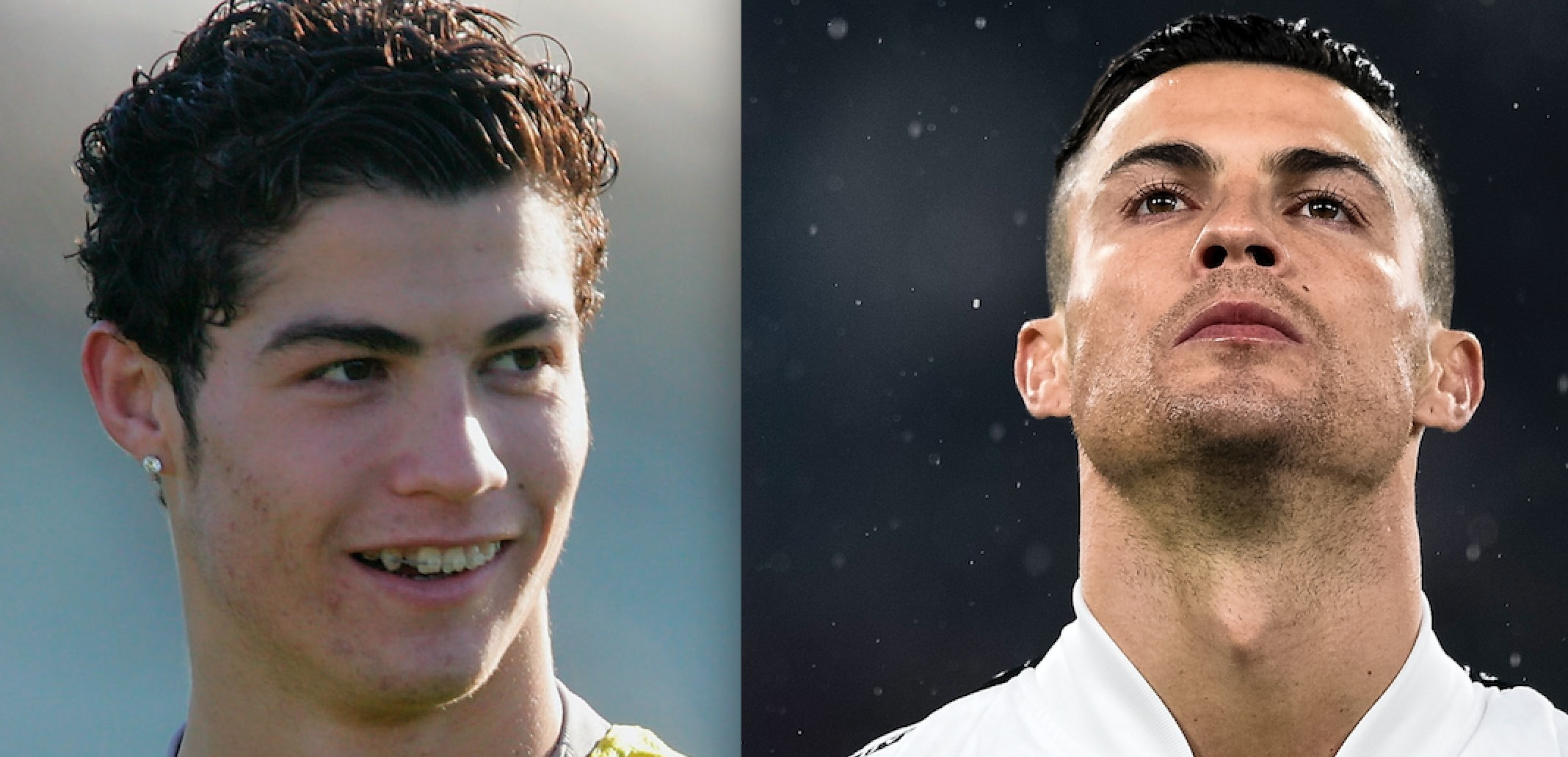 El antes y después de Cristiano en su cumpleaños 34
