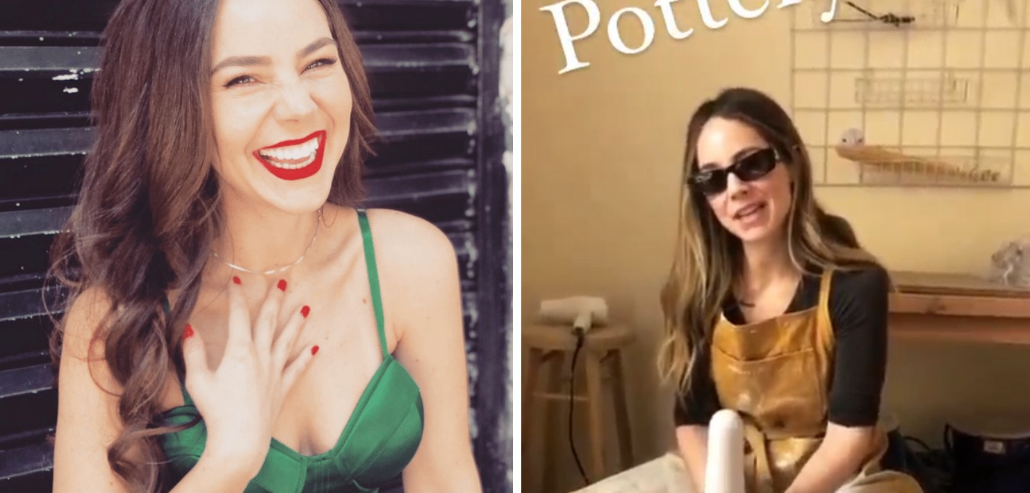 Camila Sodi moldea en cerámica figura de un pene para sus amigos –  Publimetro México