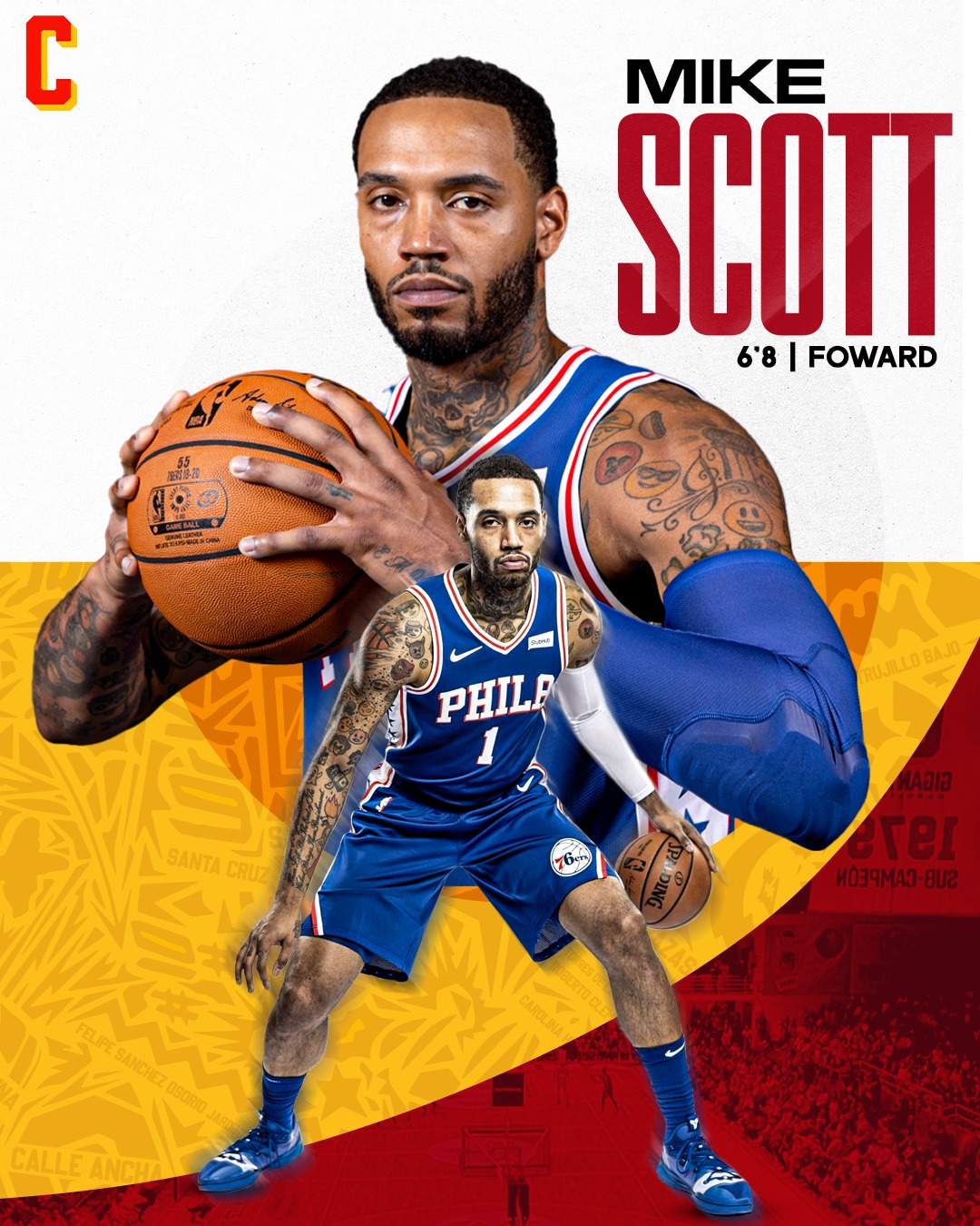 BSN: Mike Scott es el nuevo refuerzo de los Gigantes de Carolina