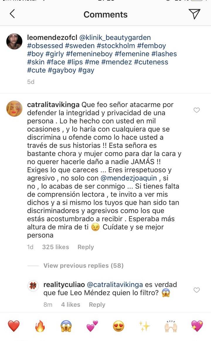 Catalina Pulido responde a Leo Méndez Jr. tras polémica por supuesto video  filtrado de Joaquín Méndez – Publimetro Chile