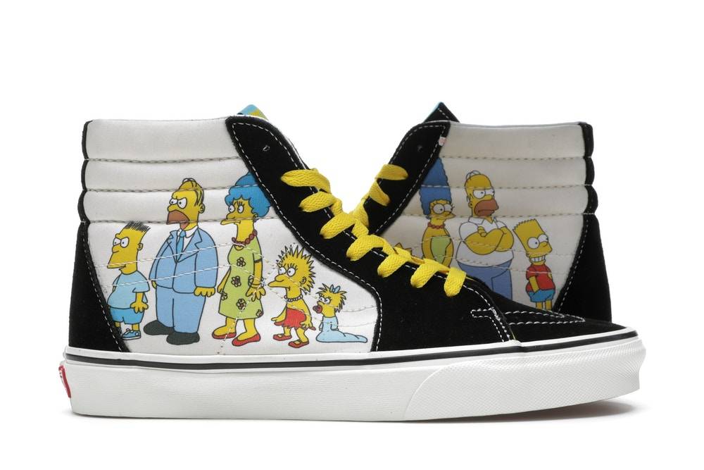 Vans edicion los simpson hot sale