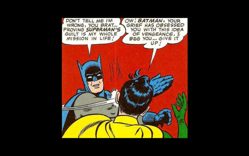 La cachetada de Batman a Robin y el origen de los memes más famosos de  internet – Publimetro México