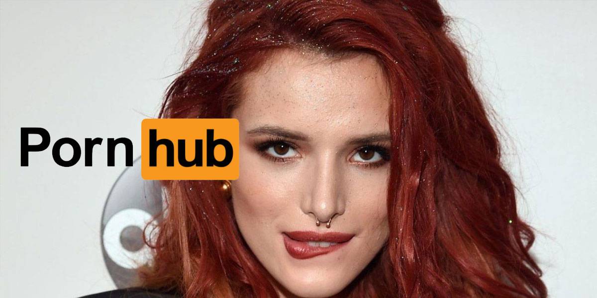 Bella Thorne dirigió una película porno para Pornhub e internet ...