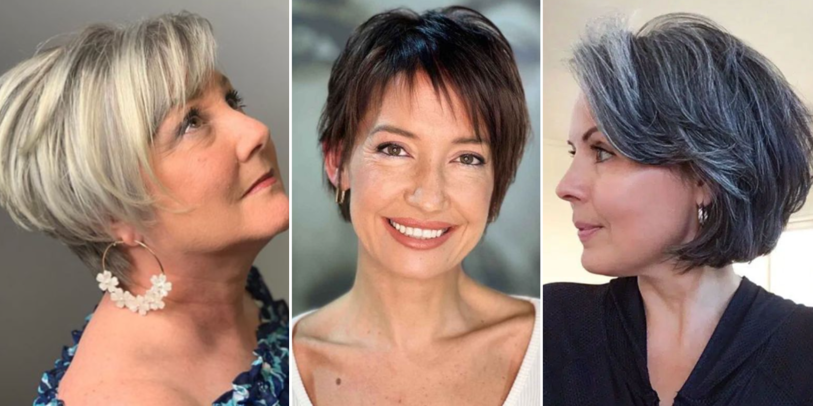 Cortes de pelo corto para mujeres de 40 a 60 años: 5 looks que