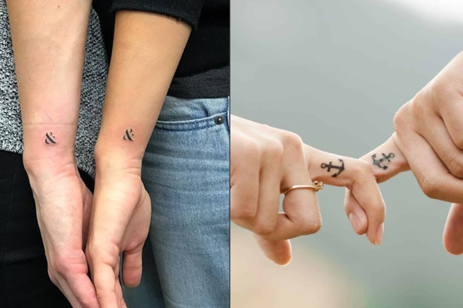 Tatuajes minimalistas para parejas que desean sellar su profundo amor y conexión – Nueva Mujer