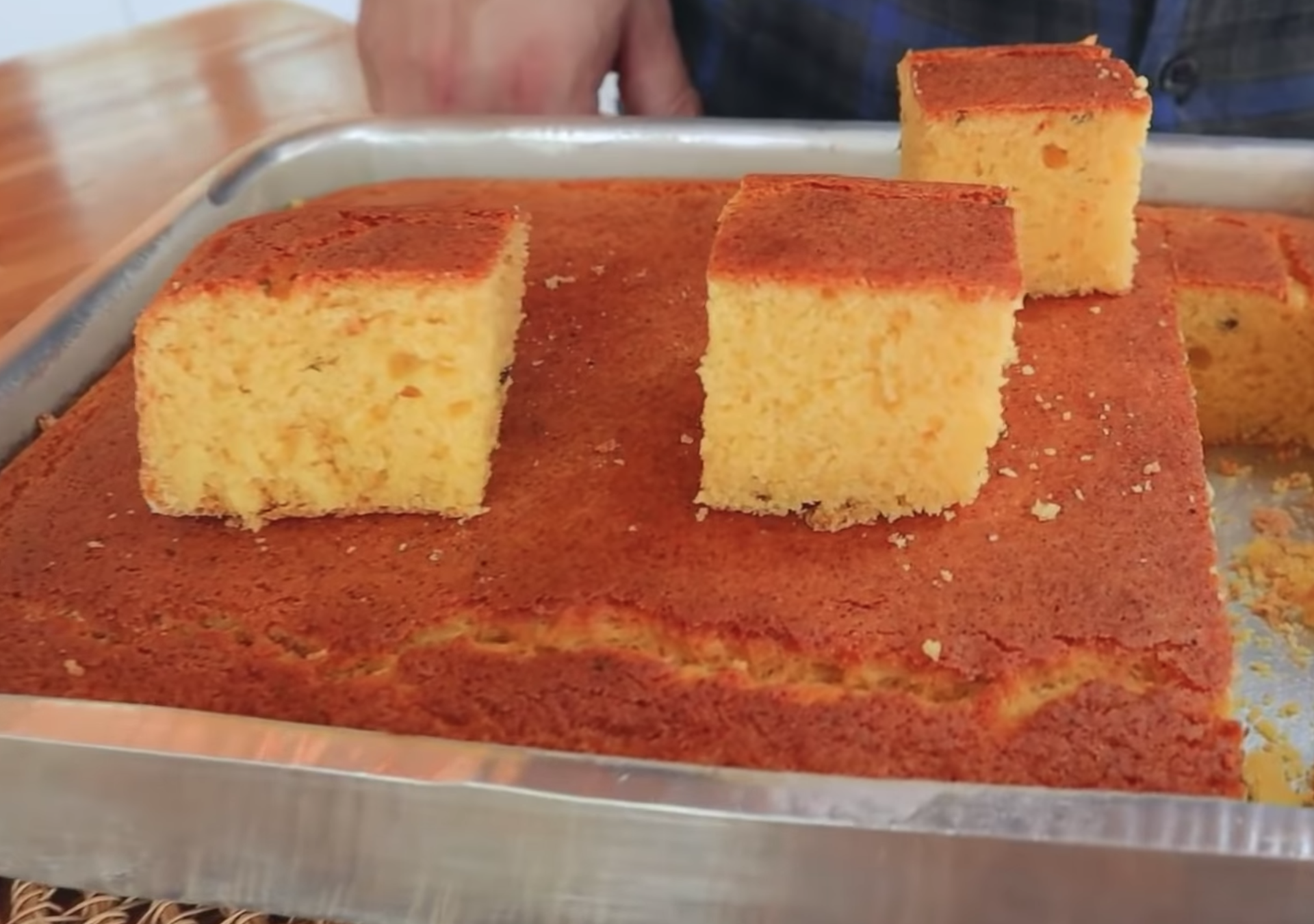 Bolo de fubá bem molhadinho - Receita de Vovó, Receita