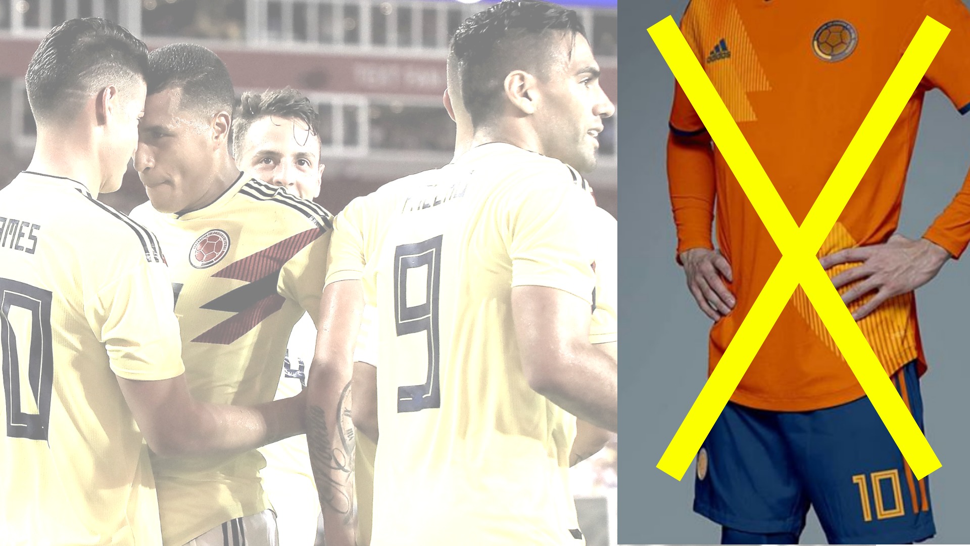 FOTO  Supuesta camiseta naranja de Colombia para el año 2019 (Copa América  Brasil 2019)