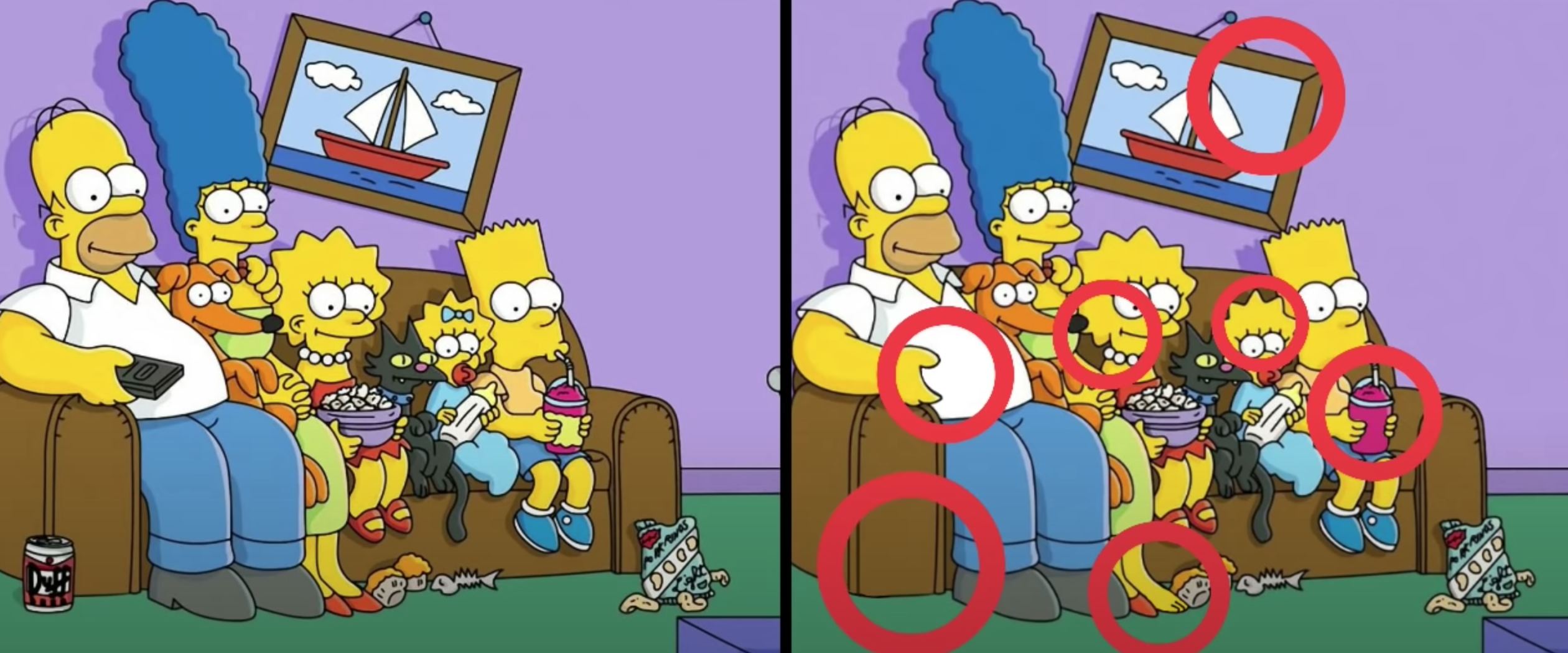 Os Simpsons': você consegue encontrar os 7 erros escondidos nestas imagens?  – Metro World News Brasil